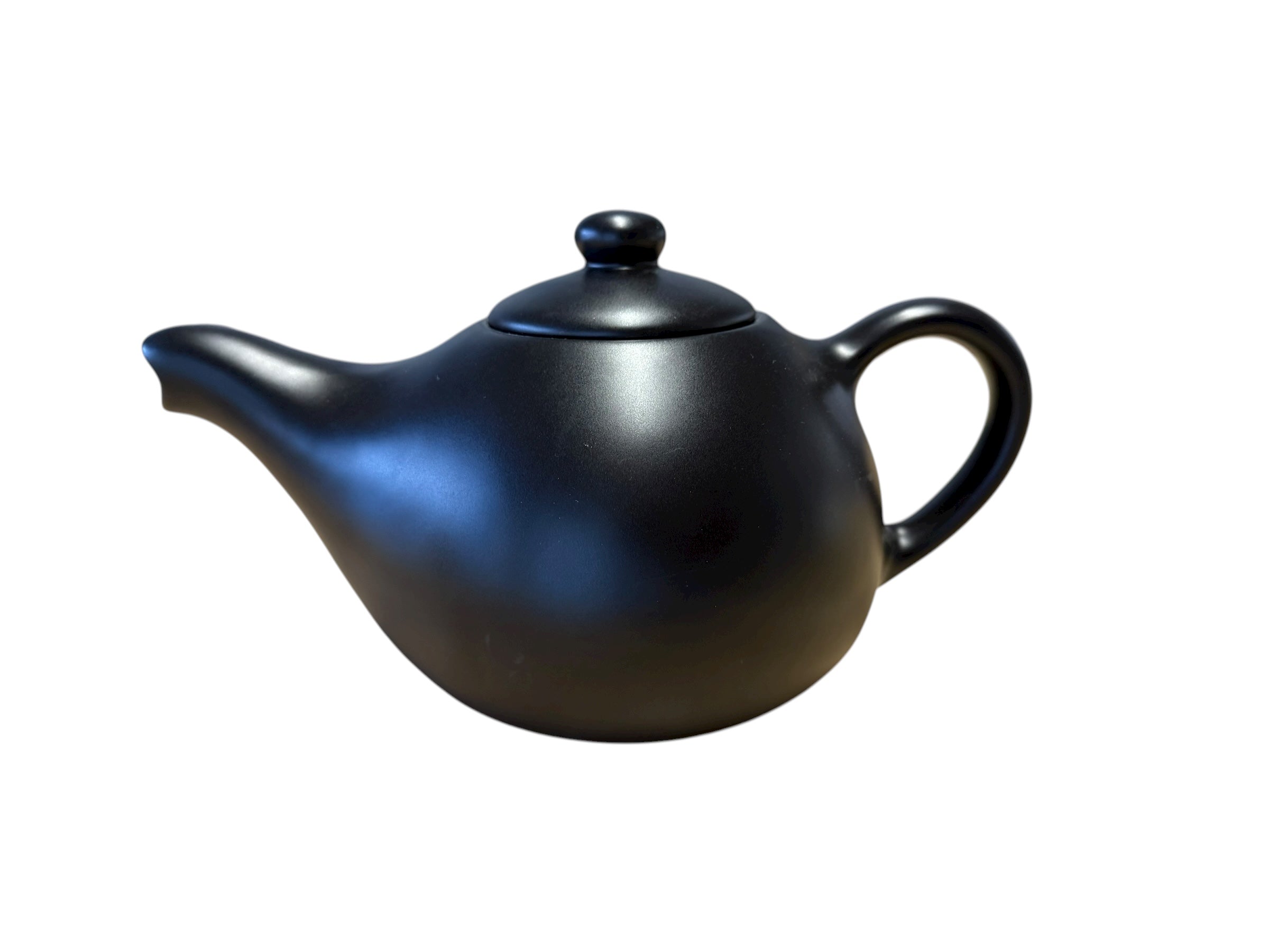 Large Teapot. Ceramic Black image 3
