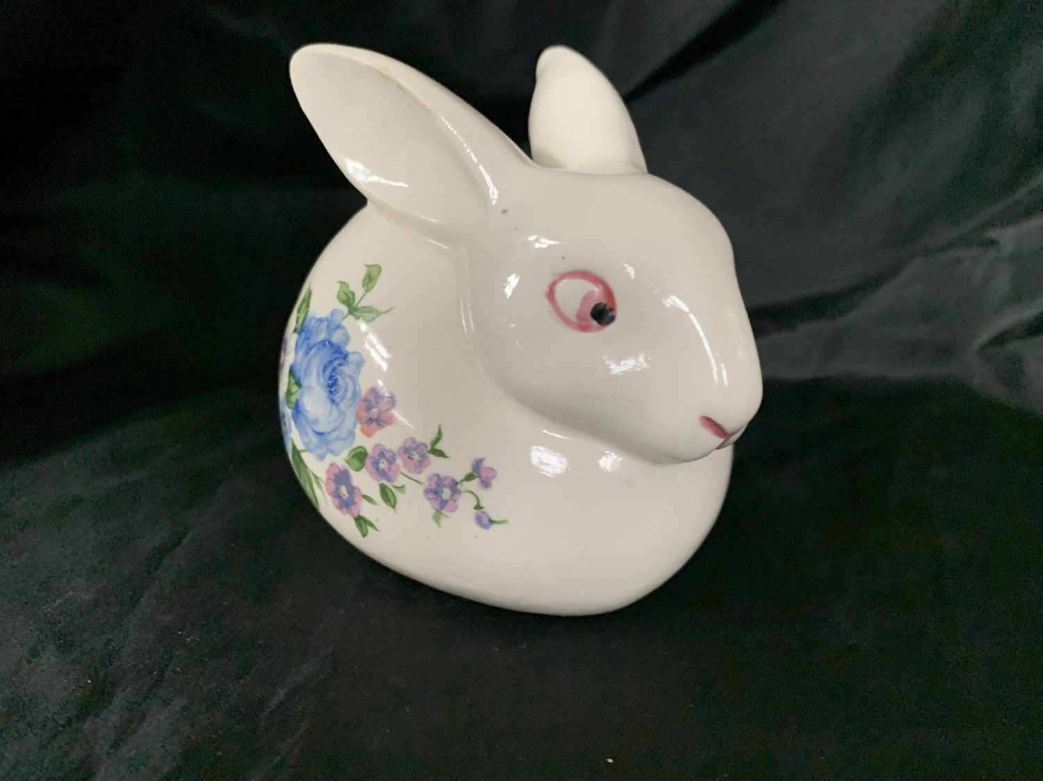 Vintage Money box. Rabbit. Bone china image 2