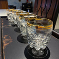 Vintage Whiskey Tumbler Glasses. Set 6 image 0