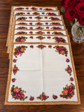 Royal Albert Old Country Roses Vintage Napkins – Set of 8