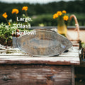 Large Glass Bowl Dish. American Glass image 0