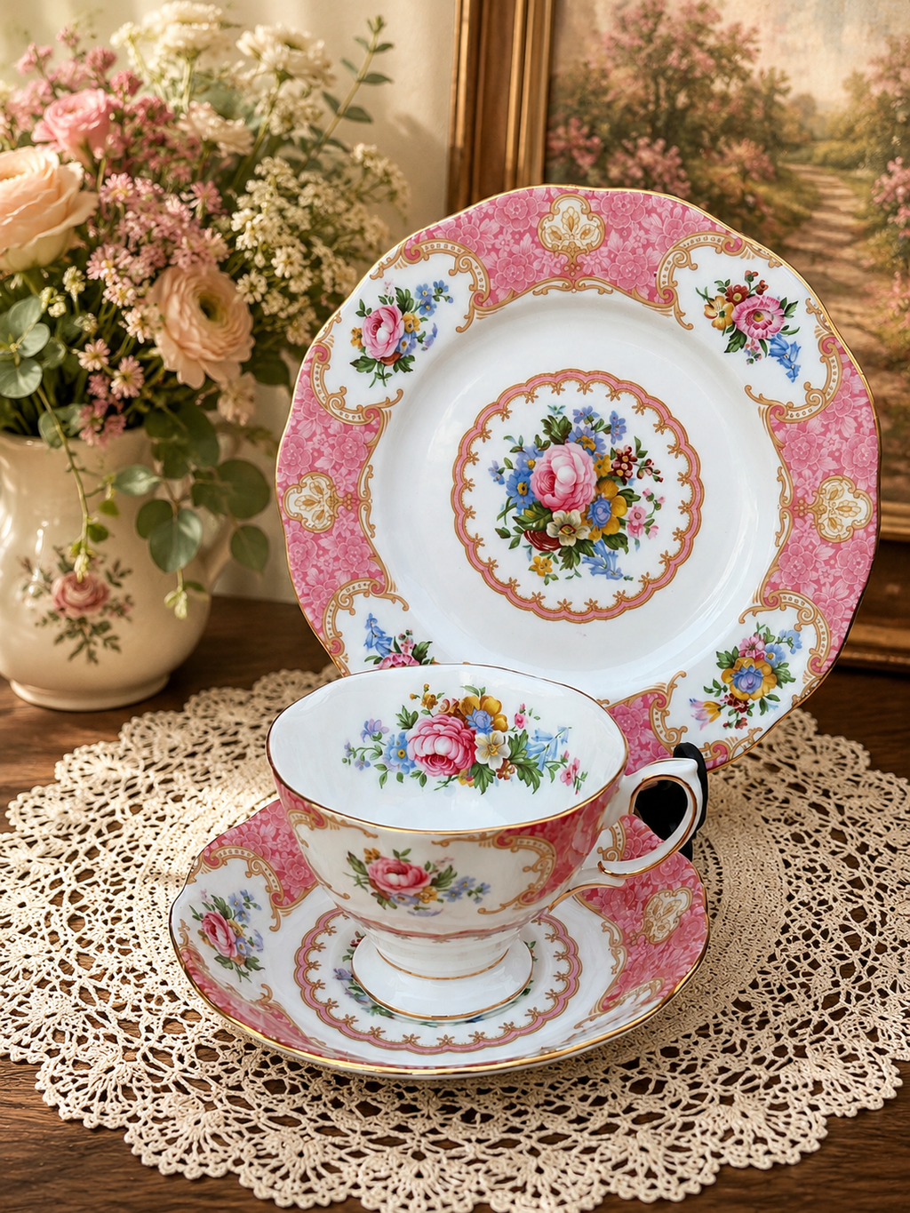 Royal Albert “Lady Carlyle” Trios