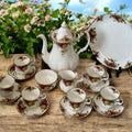 Royal Albert Old Country Roses Coffee Set image 0