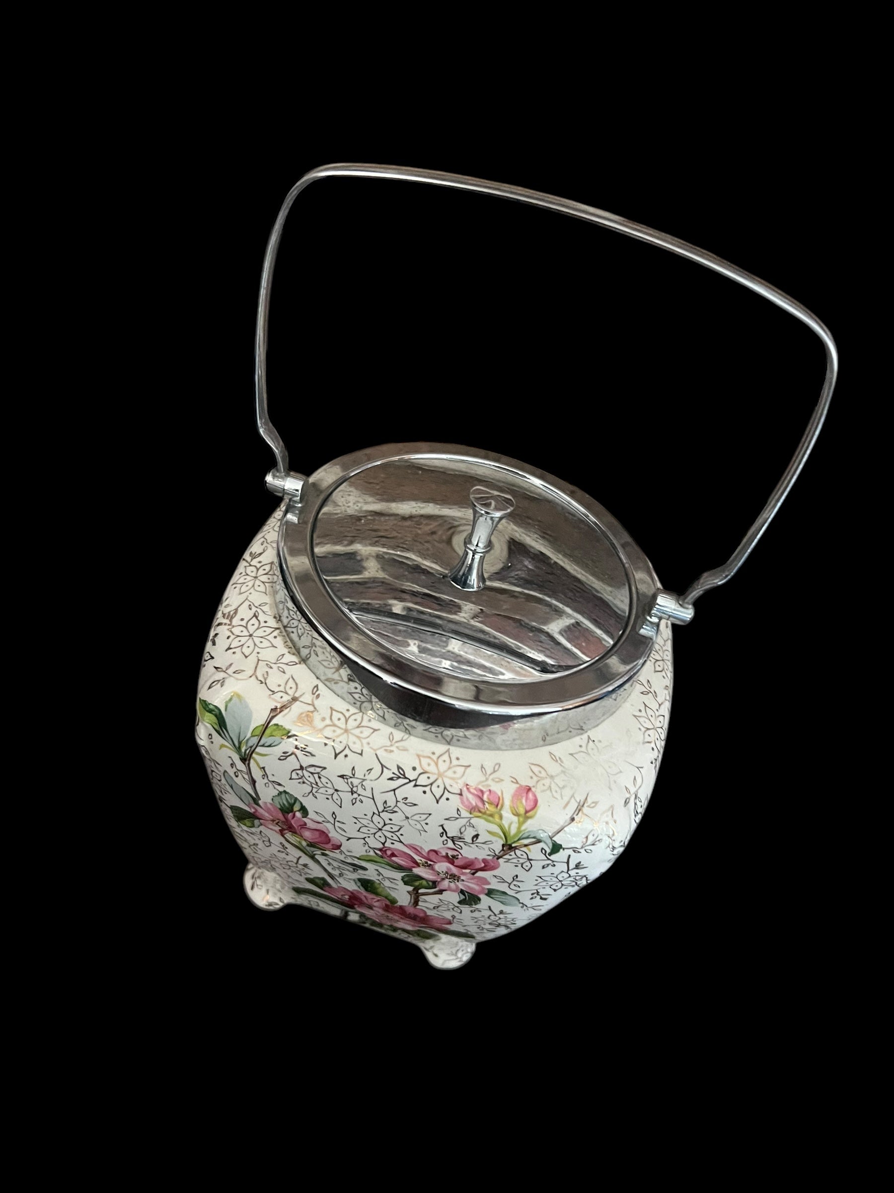 Antique Ceramic Biscuit Barrel image 8