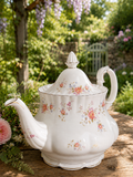 Royal Albert Peach Rose Large Teapot
