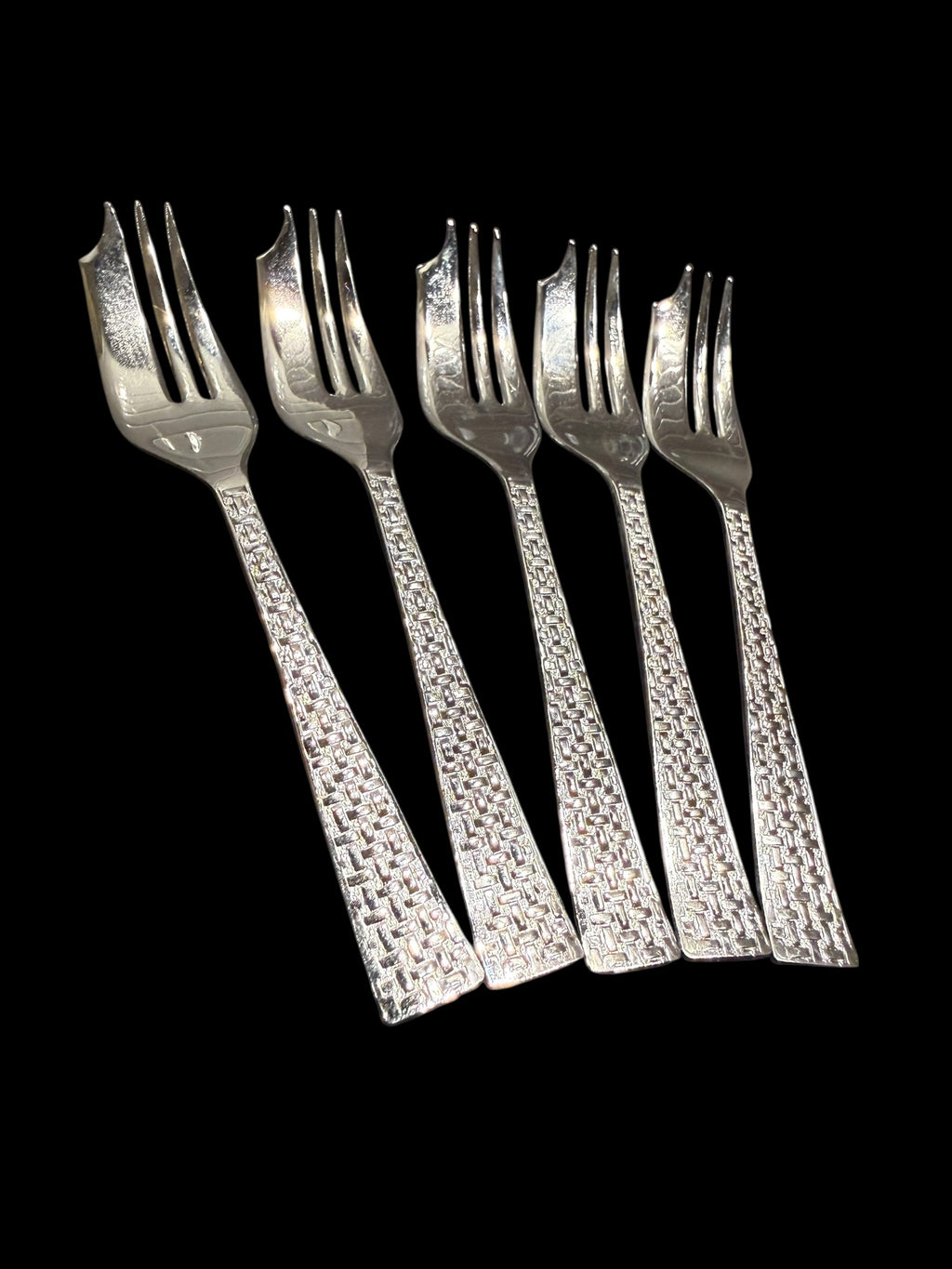 Vintage Cutlery. Set 5 Cake/Pastry Forks image 3