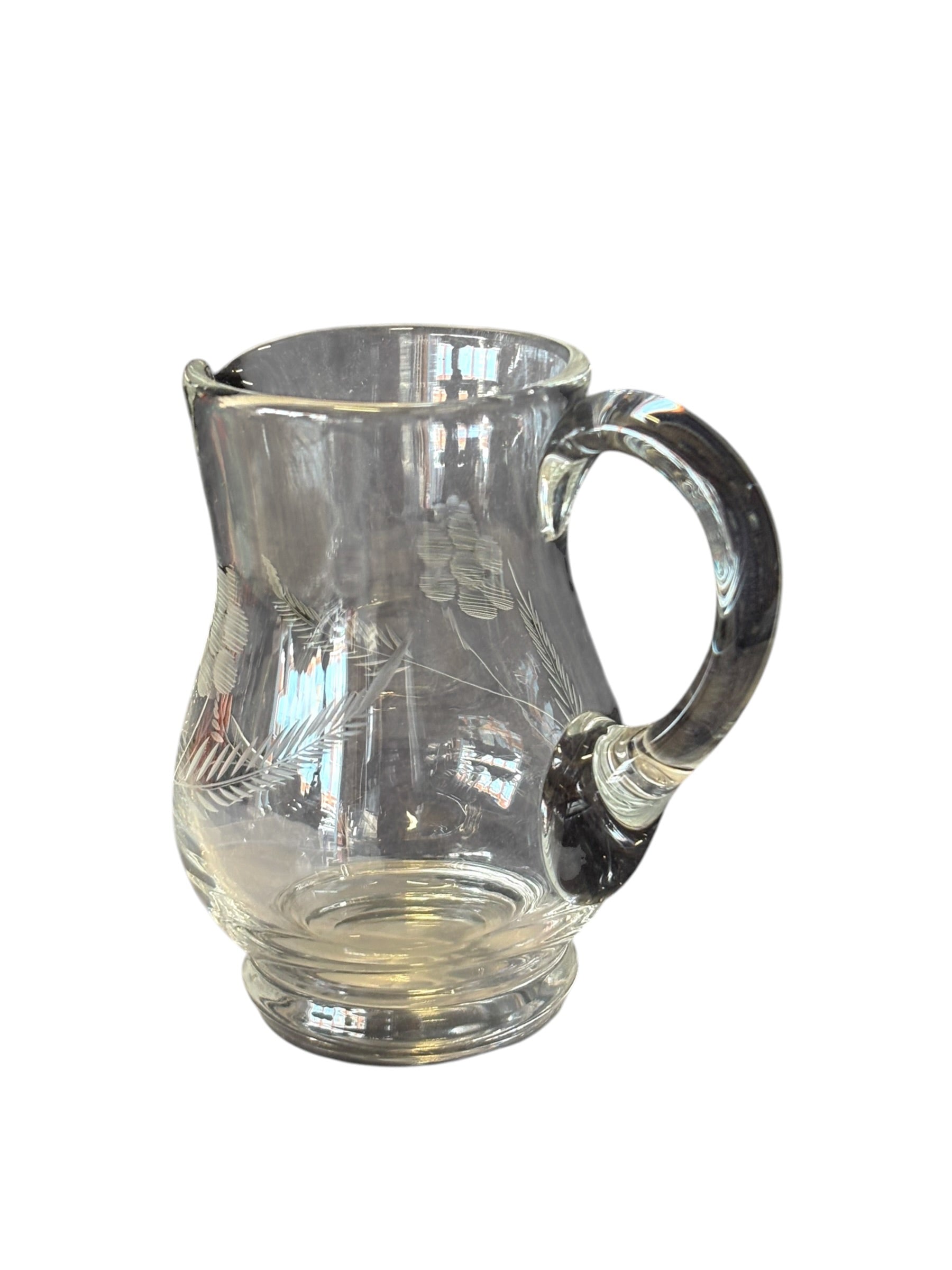 Small Glass Creamer Jug image 2