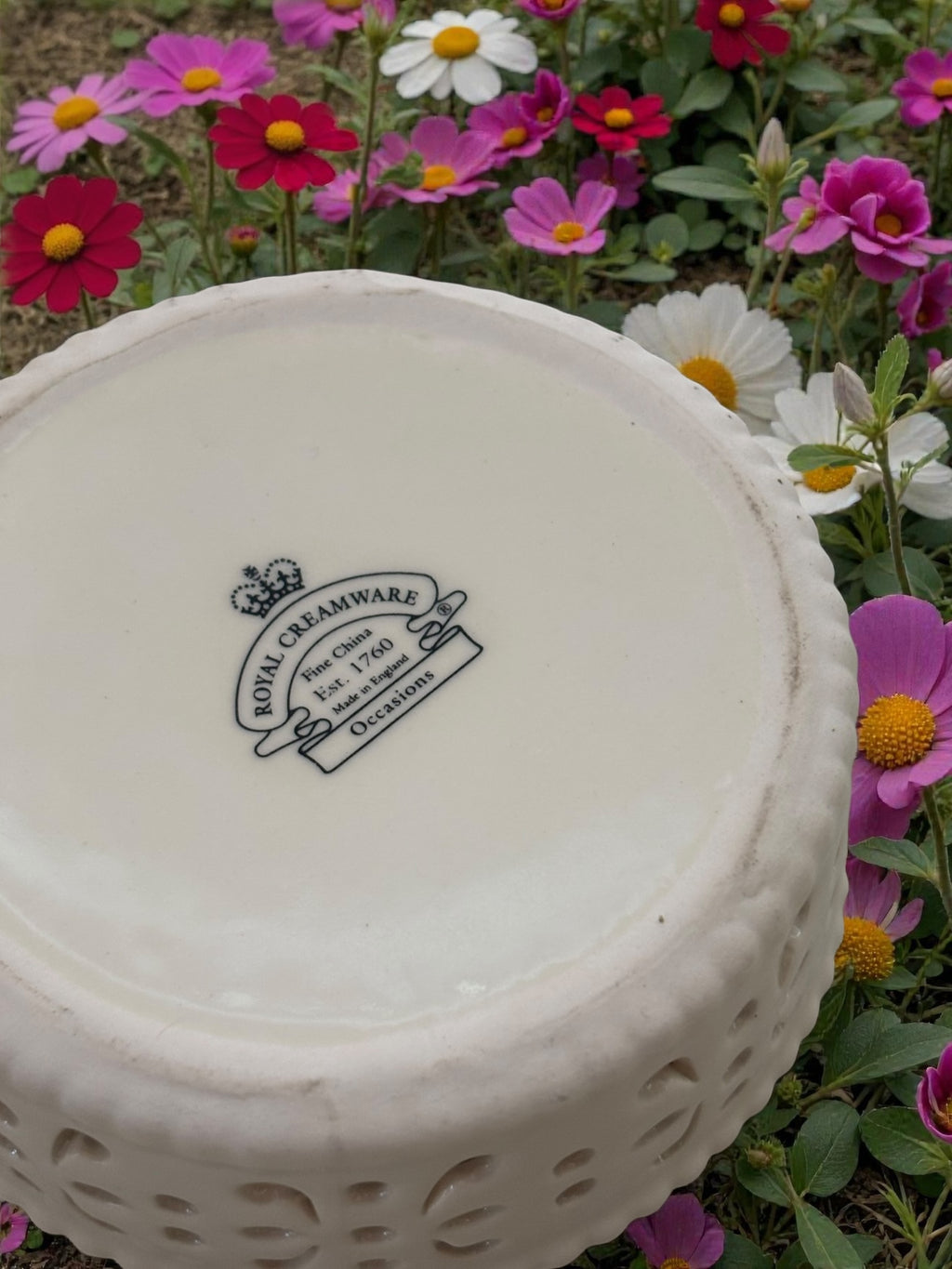 Leeds Creamware Trinket Dish image 1