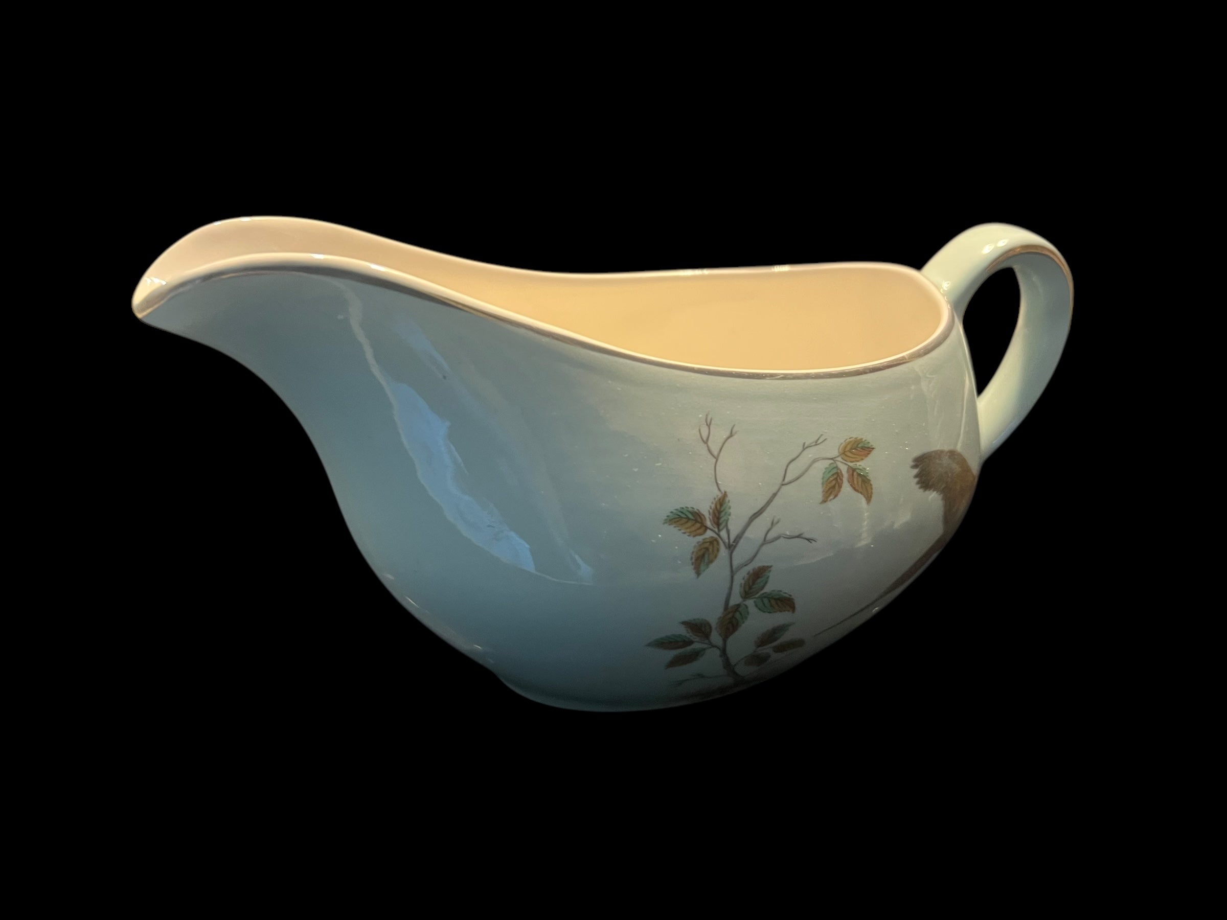 Alfred Meakin. Celadon Green Sauce/Gravy Boat image 3