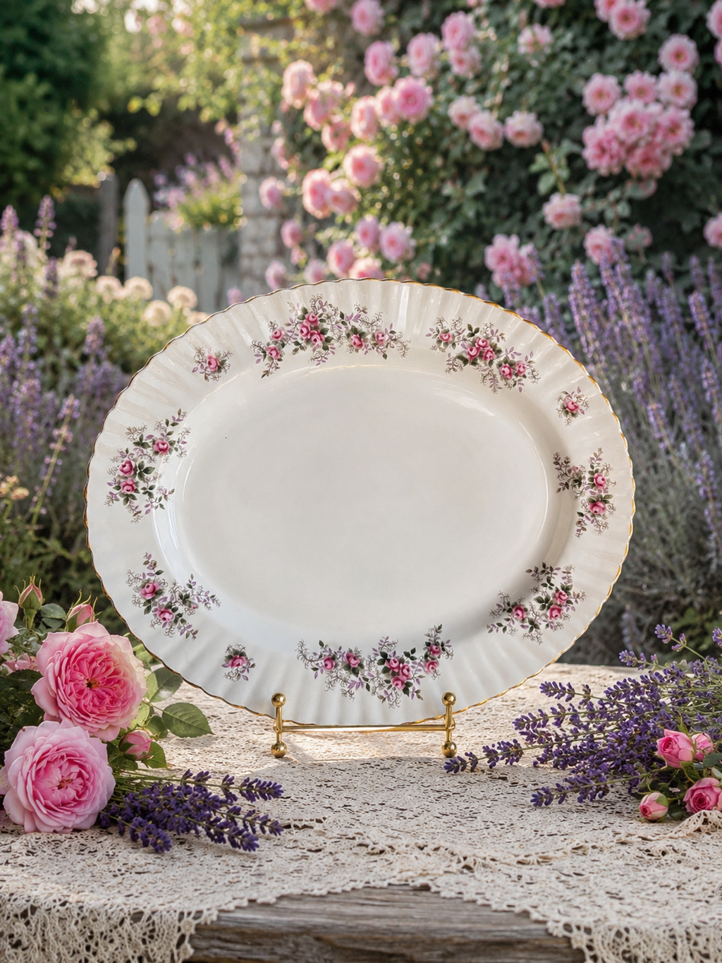 Royal Albert Lavender Rose Large Platter
