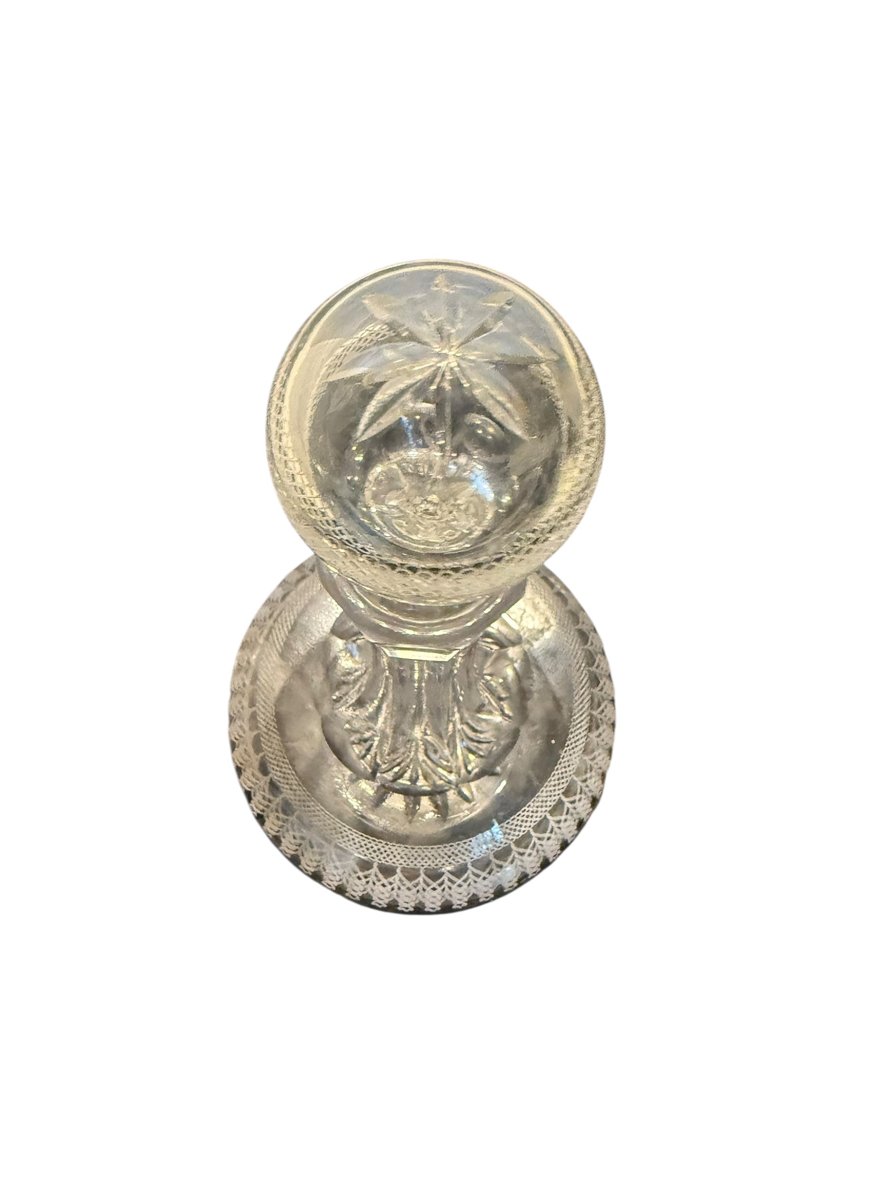 Vintage Decanter. Etched Glass. image 1