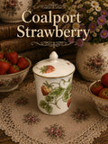 Coalport Strawberry Jam Pot