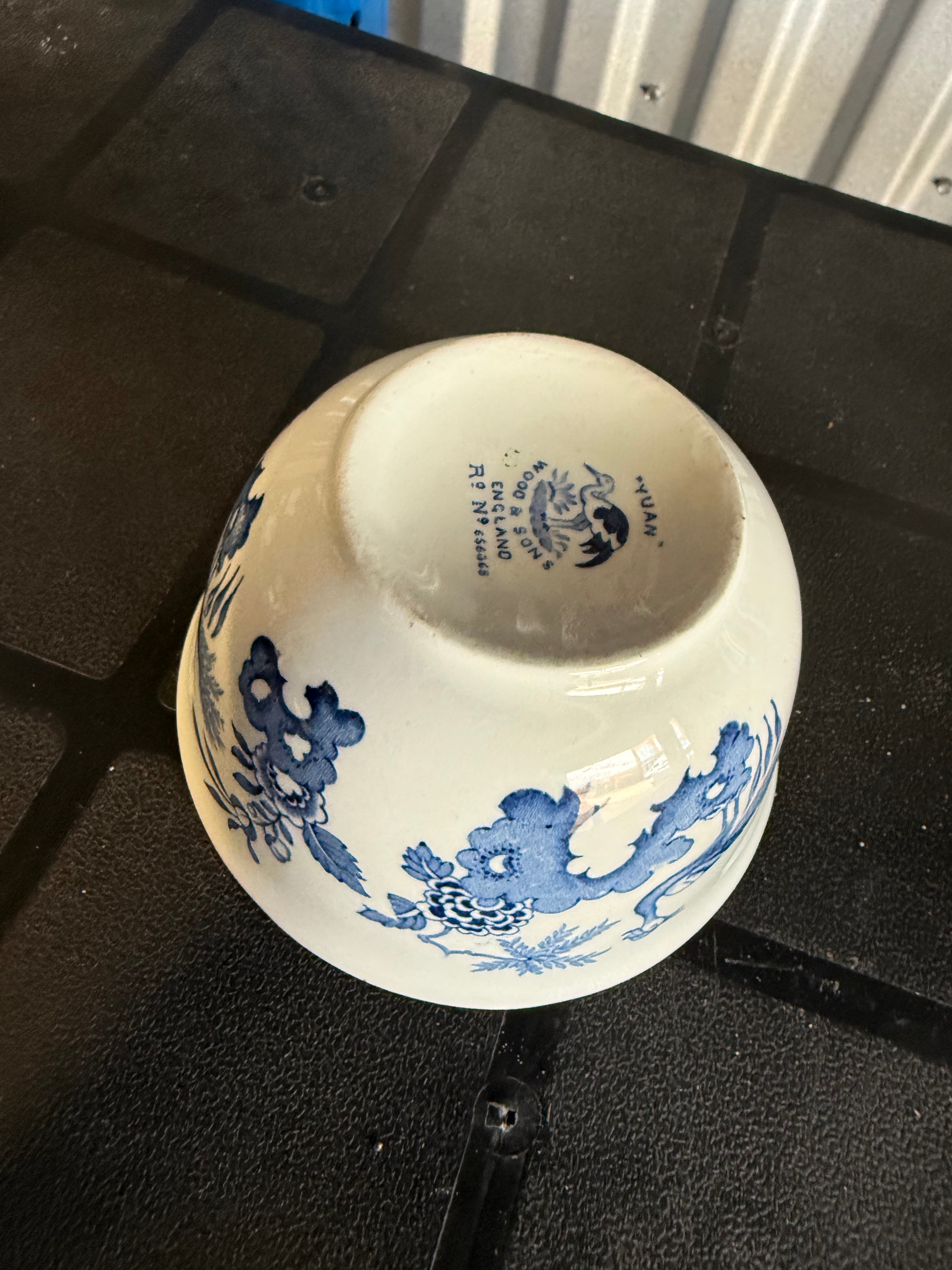 Juan Ceramic sugar/slop Bowl. Vintage.  image 2