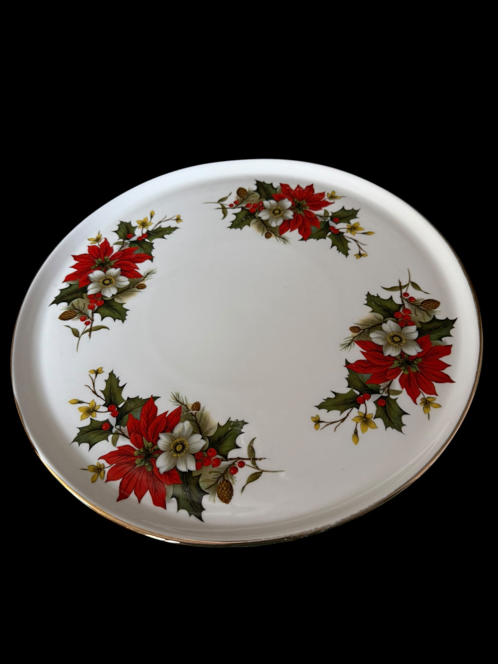 Large Christmas Gateau Plate. Inglewood Studio image 2