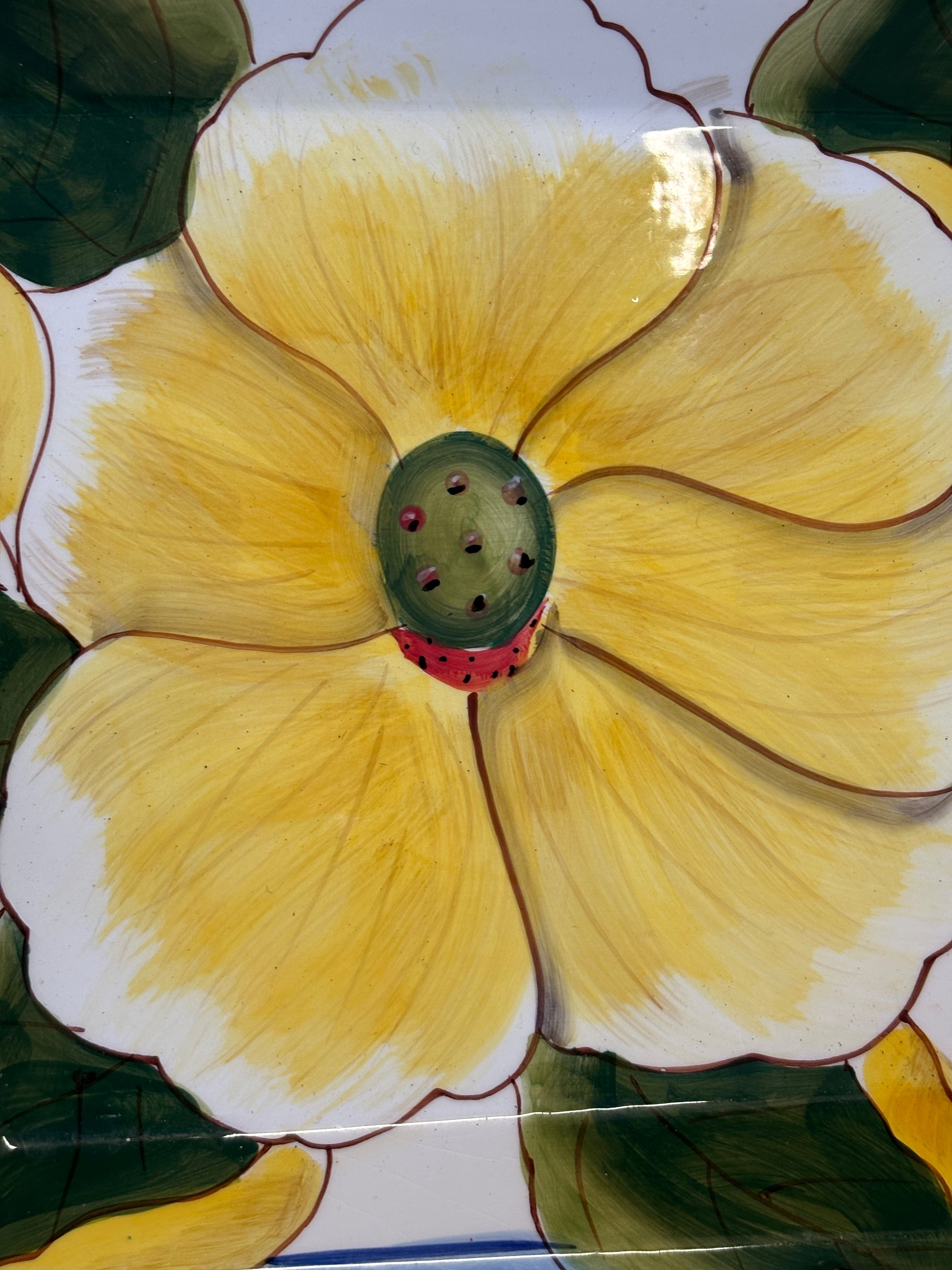 Modern Floral Platter  image 1
