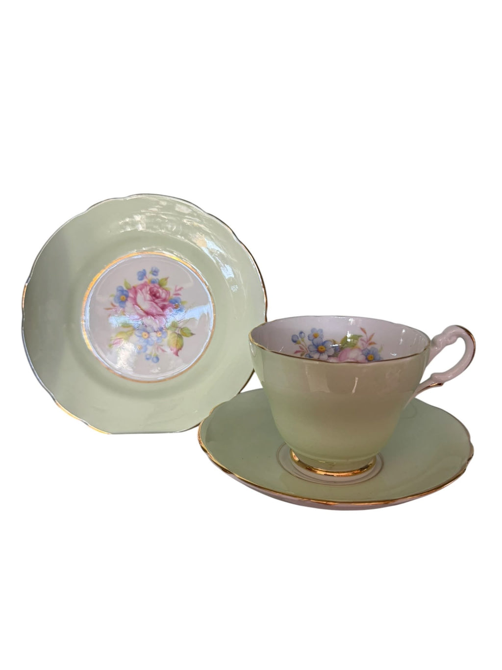 Vintage Fine Bone China Trio – ‘Dainty’ Pattern