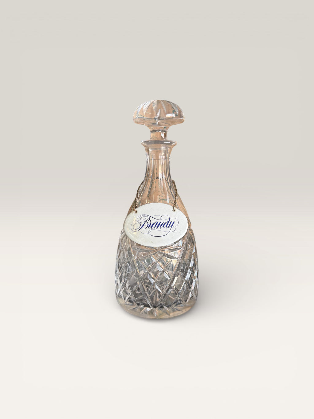 Vintage Crystal Decanter.  image 2