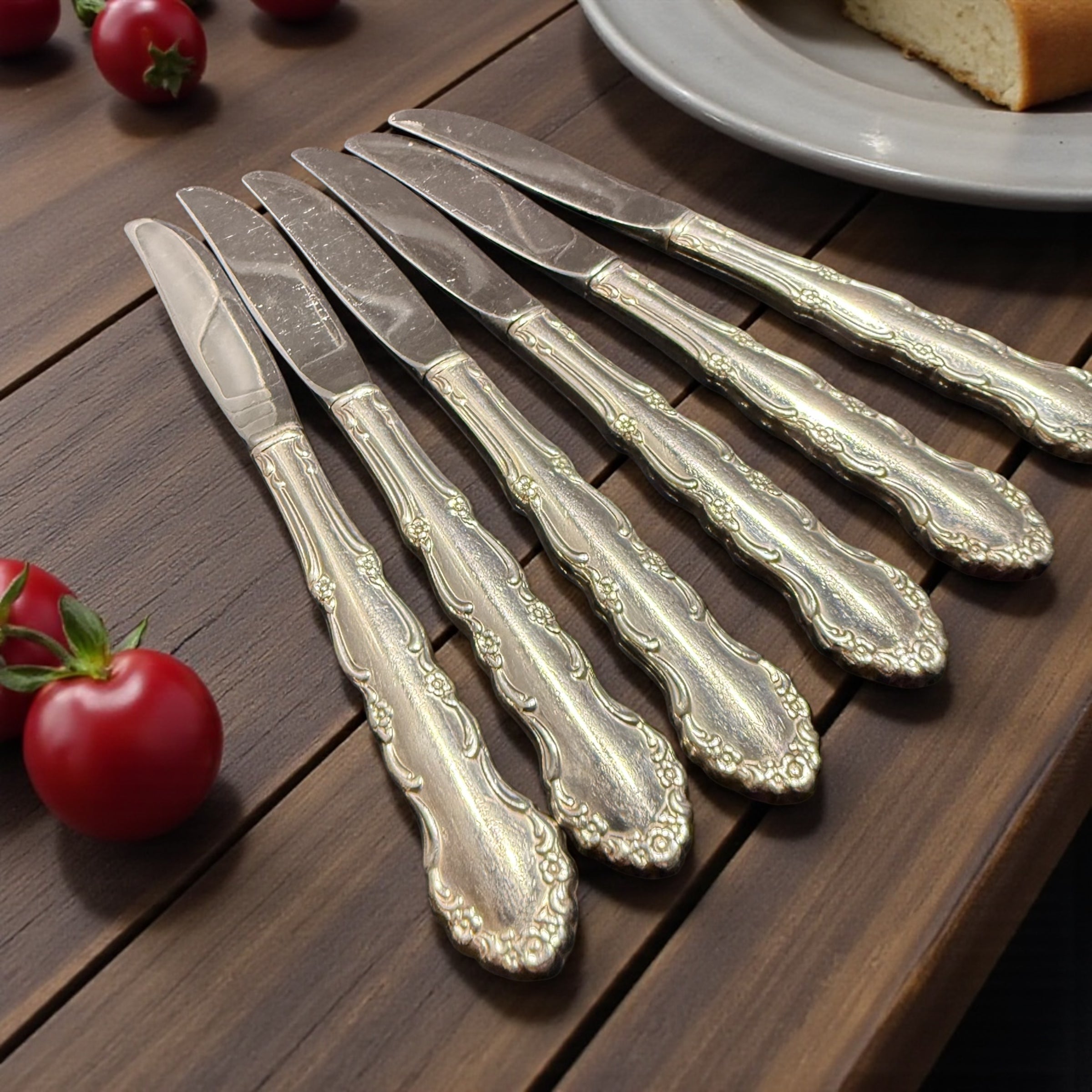 Vintage Cutlery. Set 6 Knives image 0