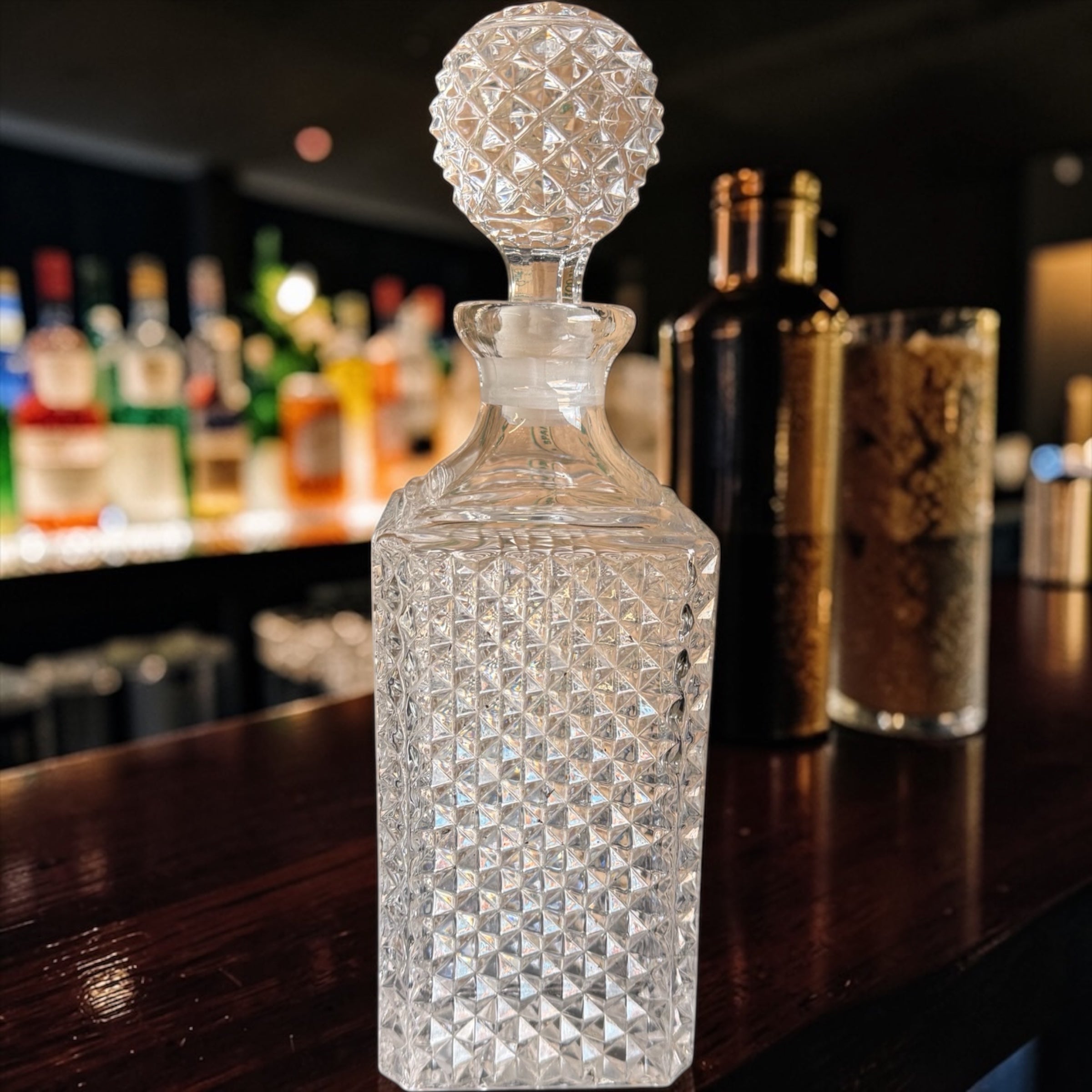 Vintage Crystal Glass Decanter  image 0