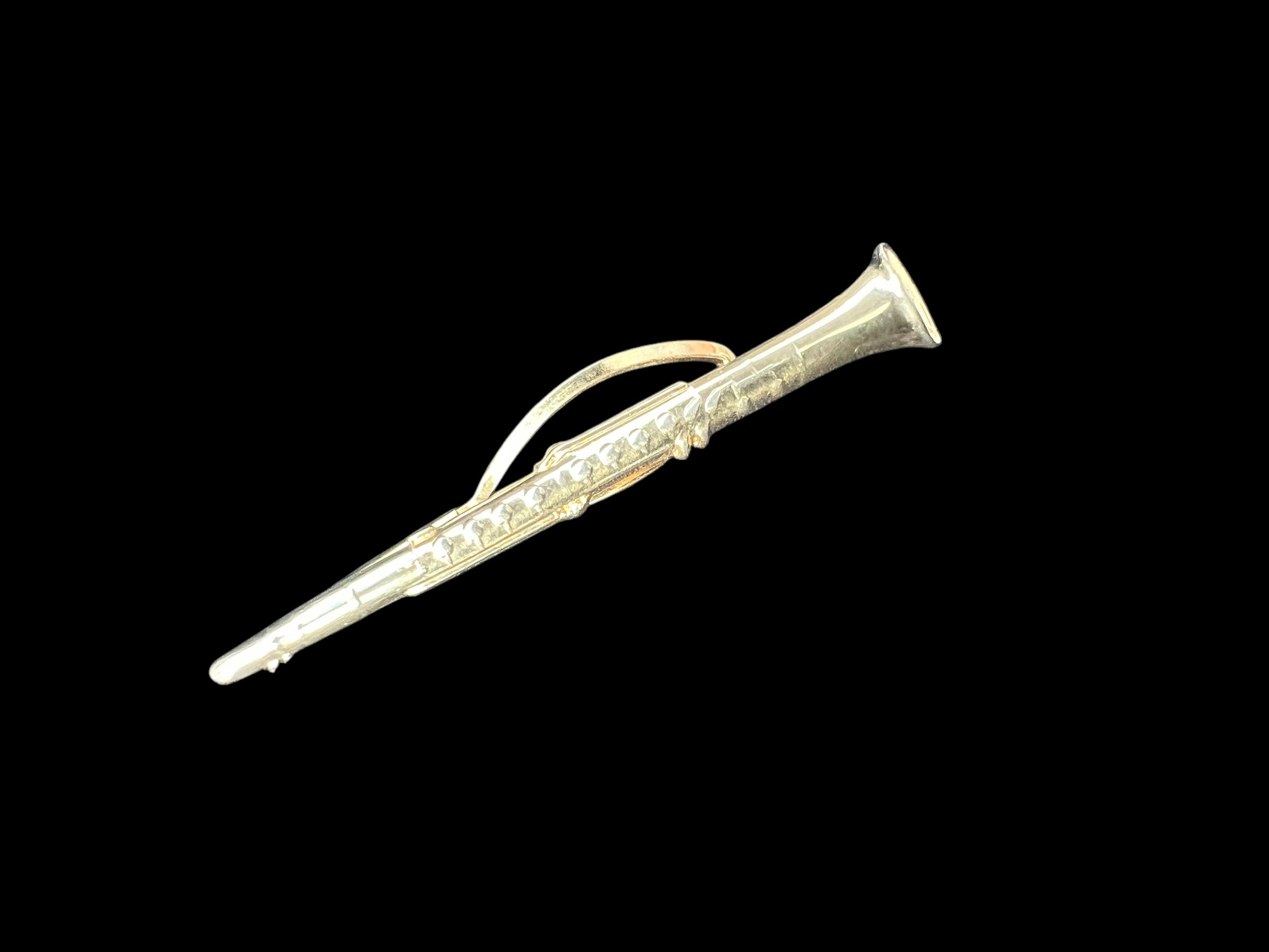 Vintage Tie Pin Clip - Clarinet image 3