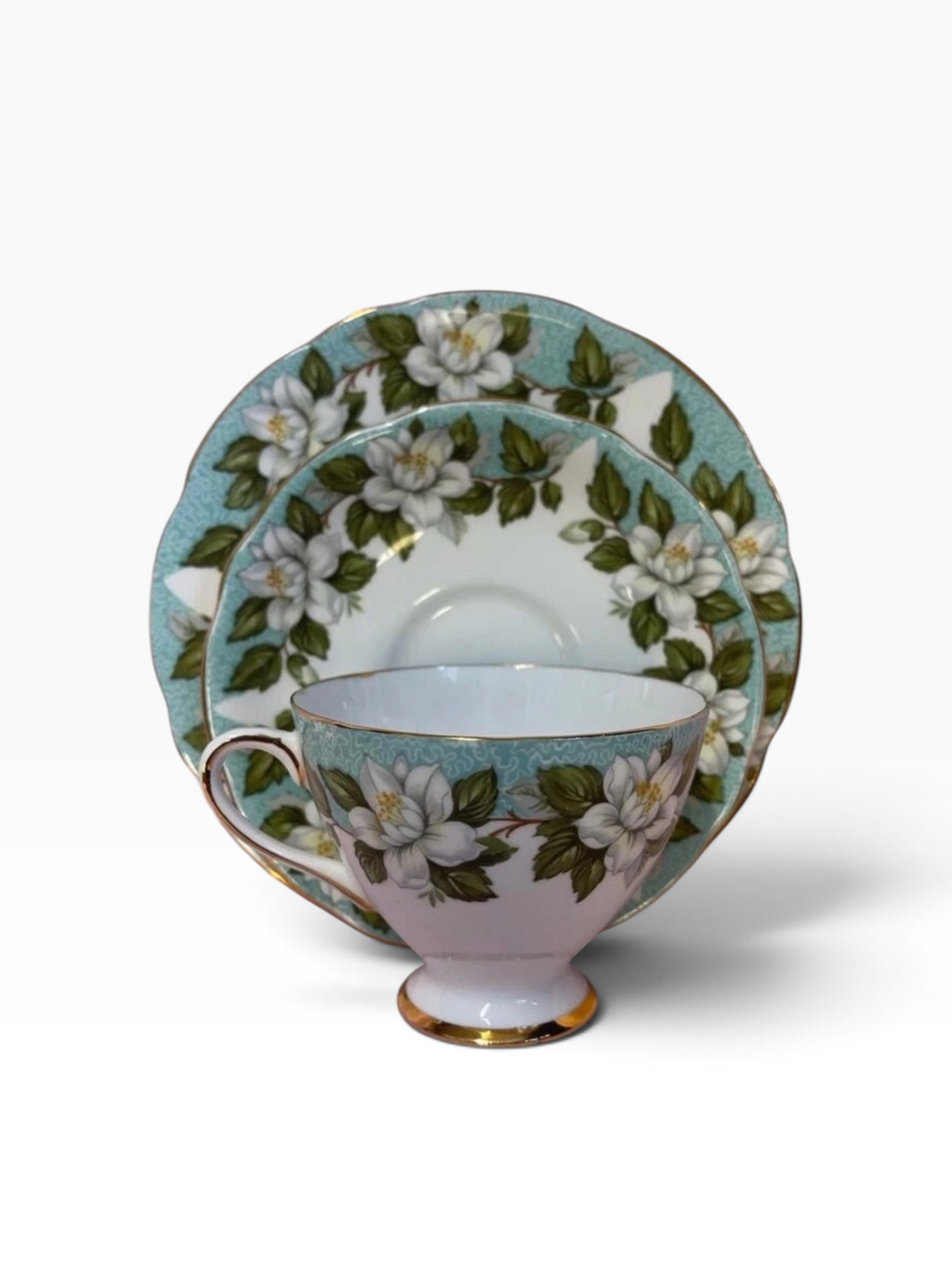 Melrose Gladstone China Trio. Large Breakfast Cup