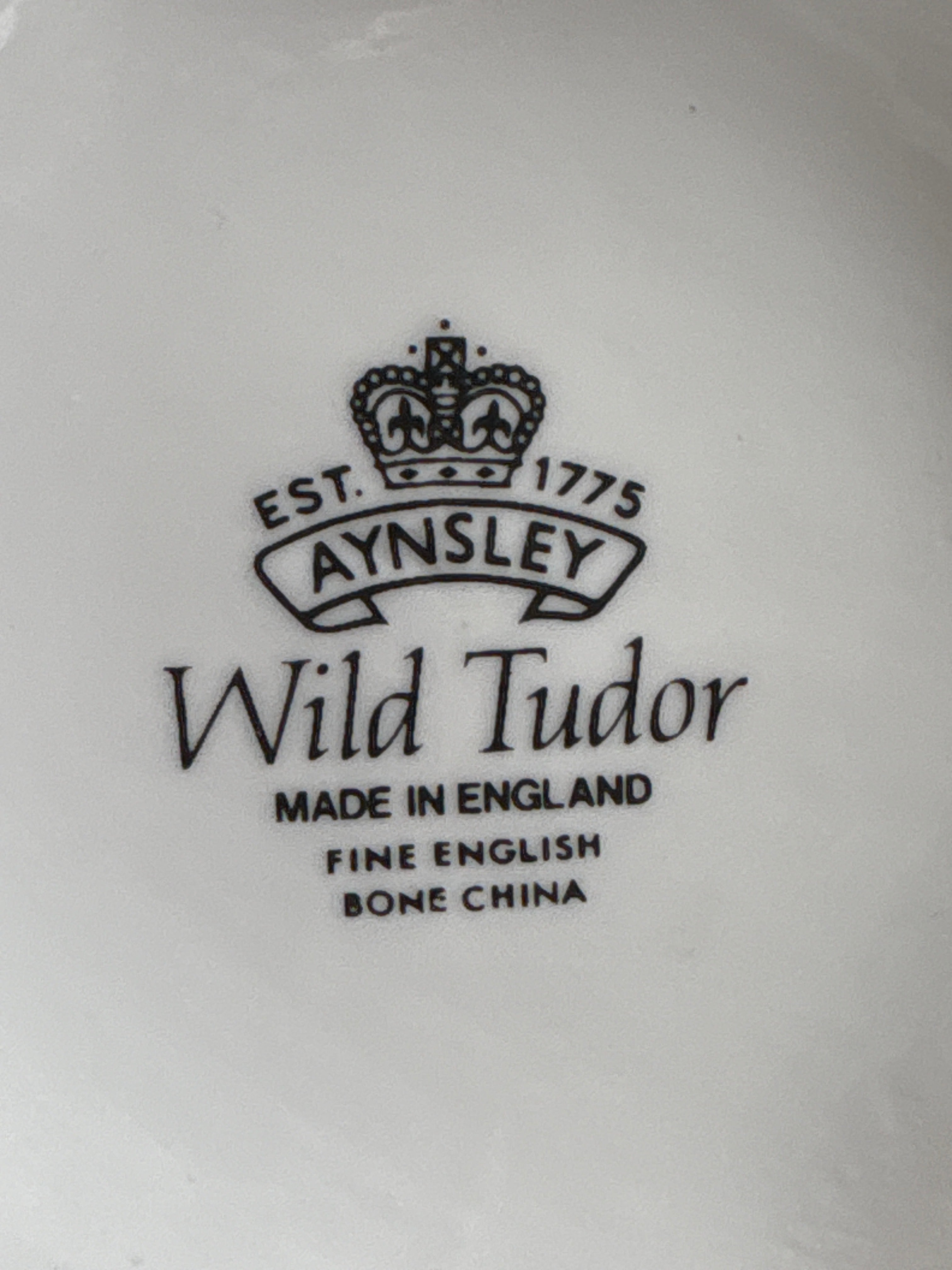 Aynsley “Wild Tudor” Set of 2 Vases