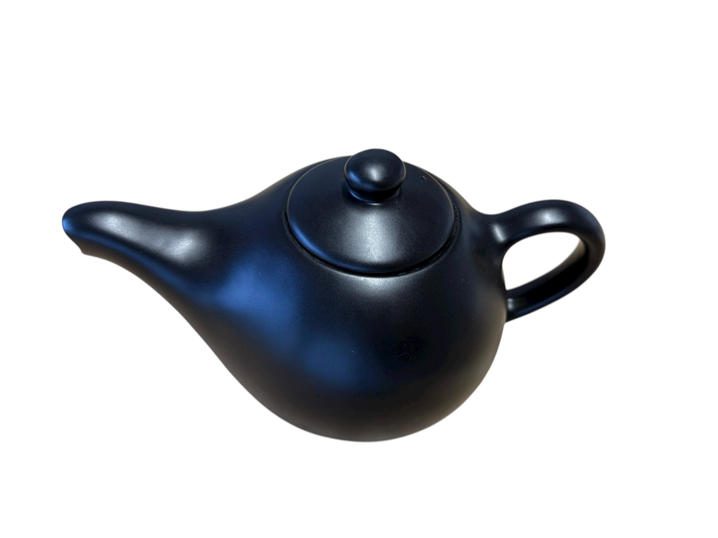 Large Teapot. Ceramic Black image 5