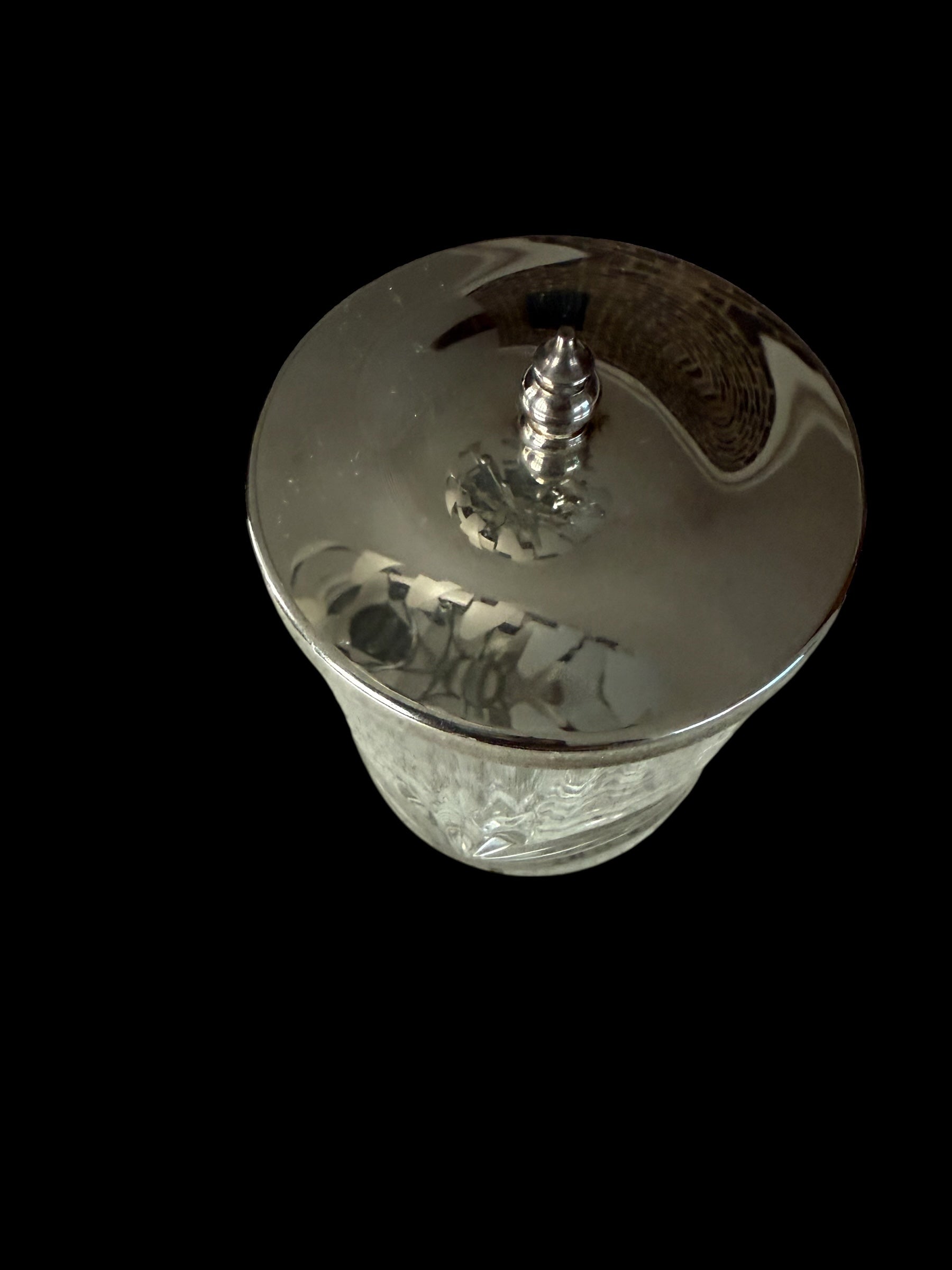 Vintage Glass Storage Pot image 6
