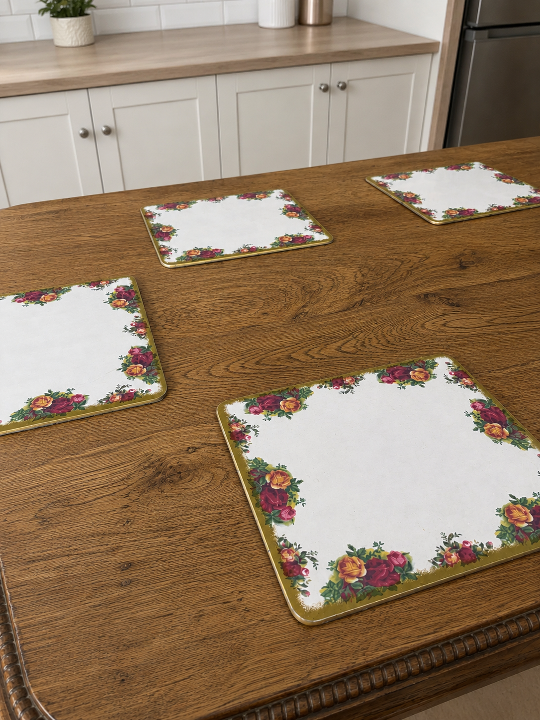 Set of 5 Old Country Roses Placemats