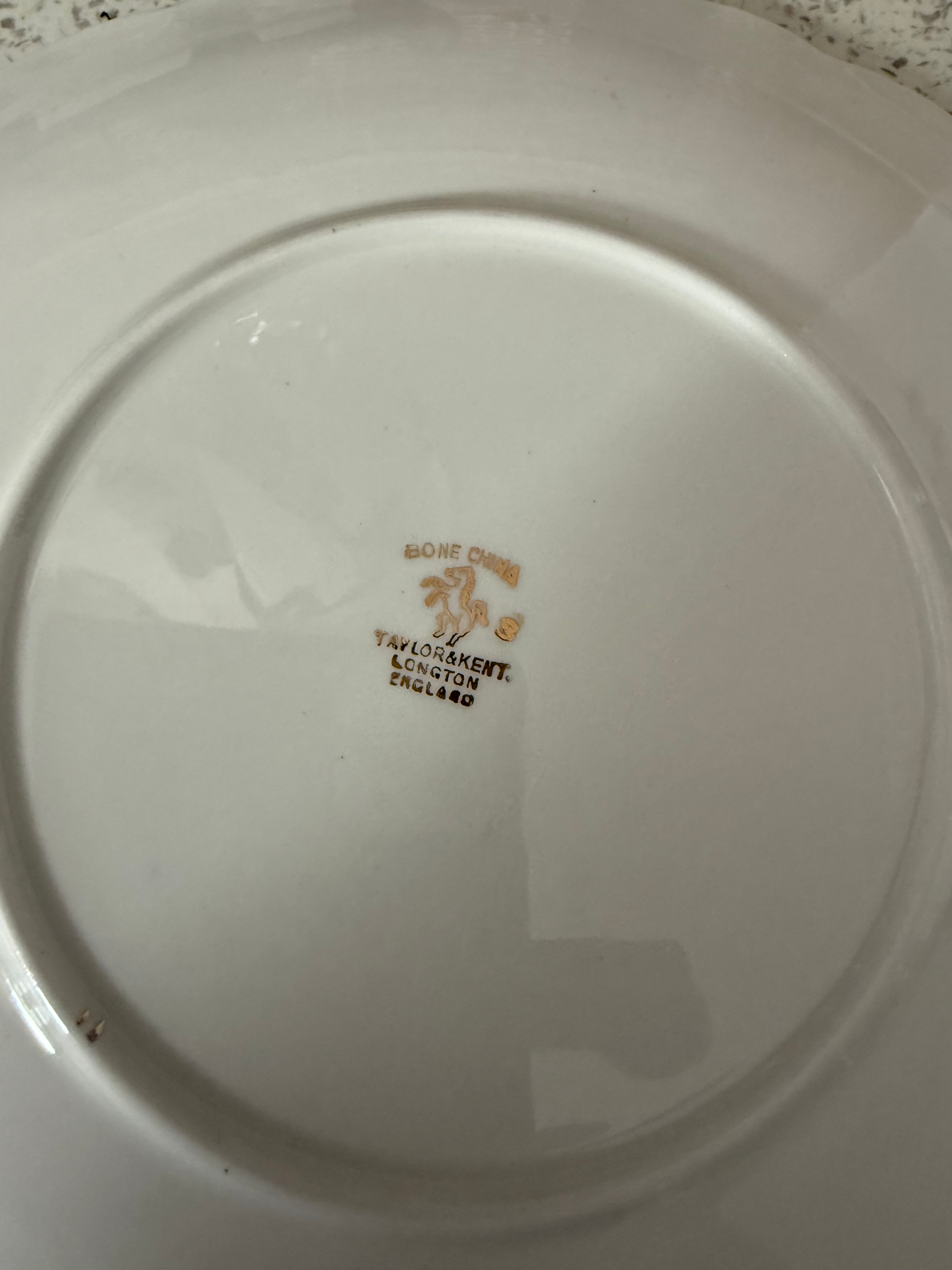 Taylor & Kent. Vintage China Cake Plate.  image 4