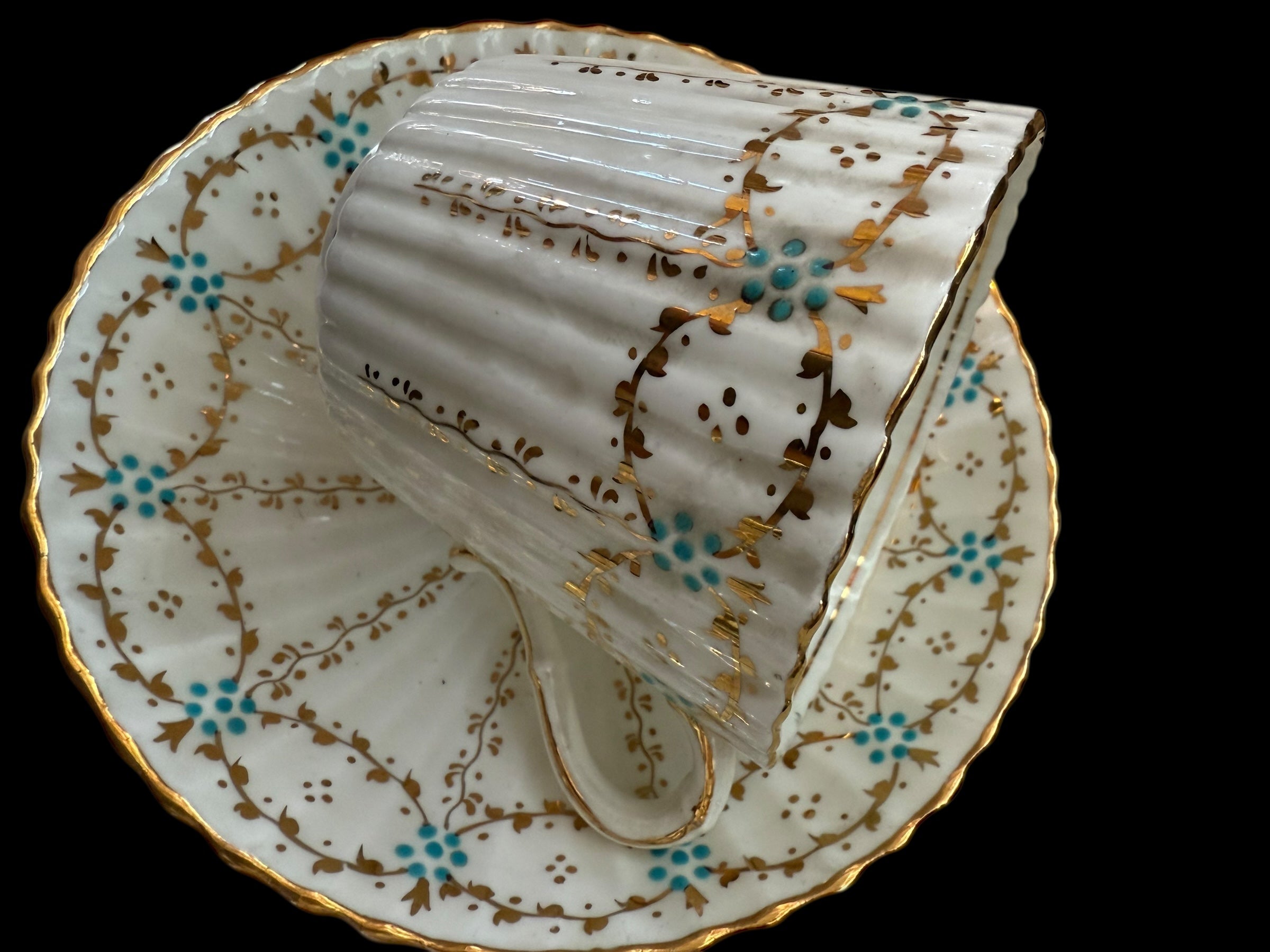 Antique Breakfast Cup & Saucer image 4