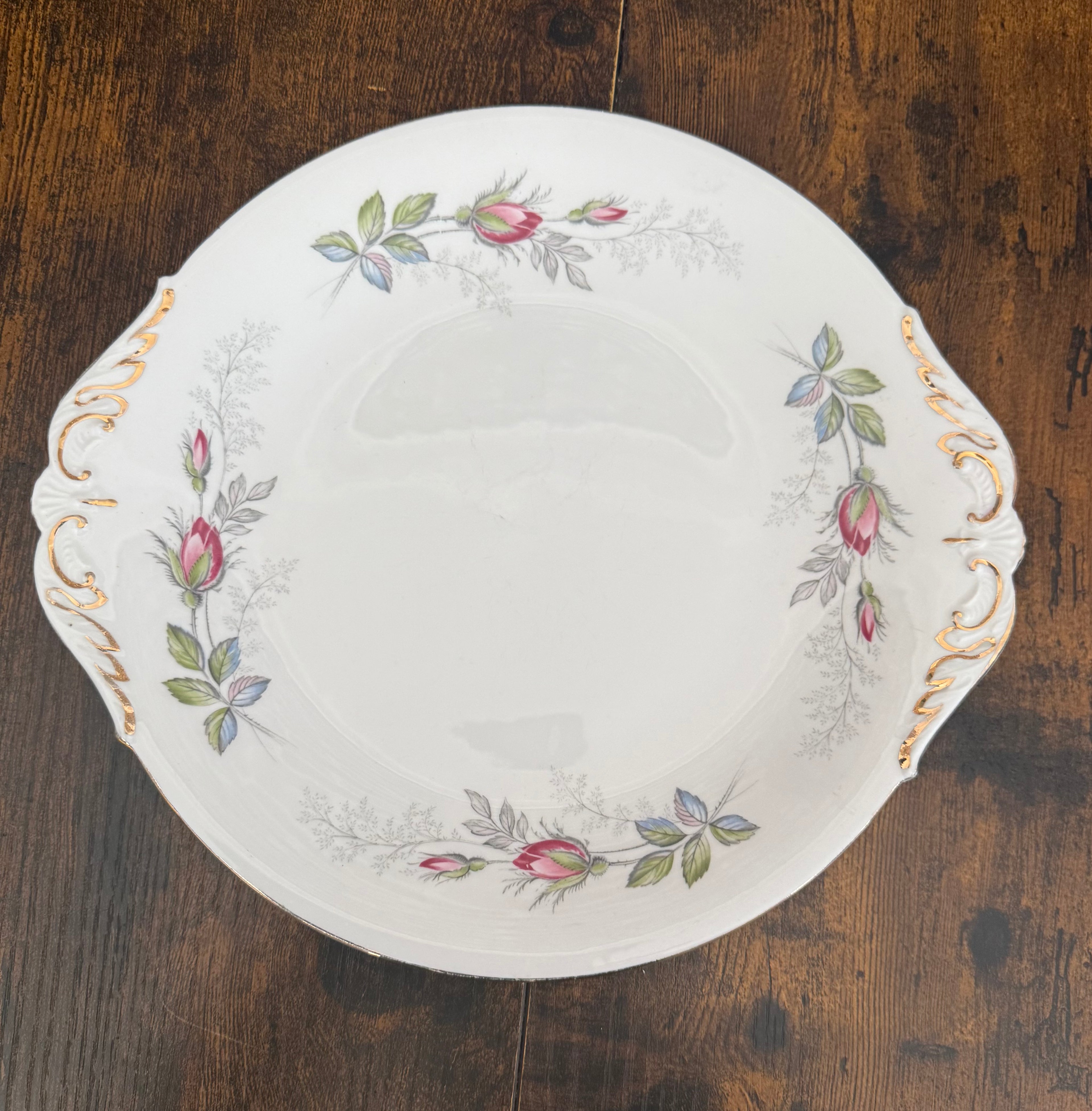 Vintage Cake Plate.  image 0