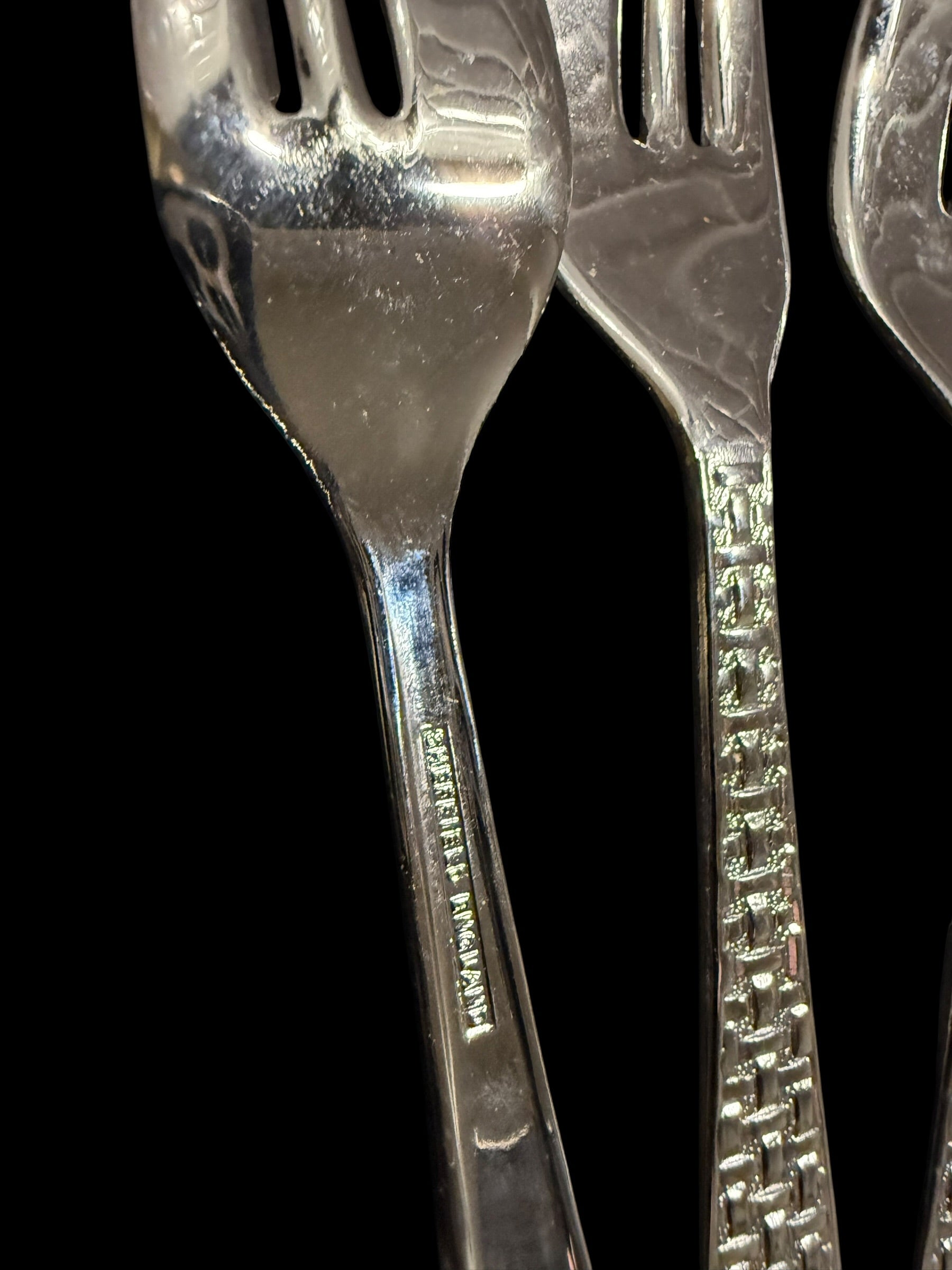 Vintage Cutlery. Set 5 Cake/Pastry Forks image 5