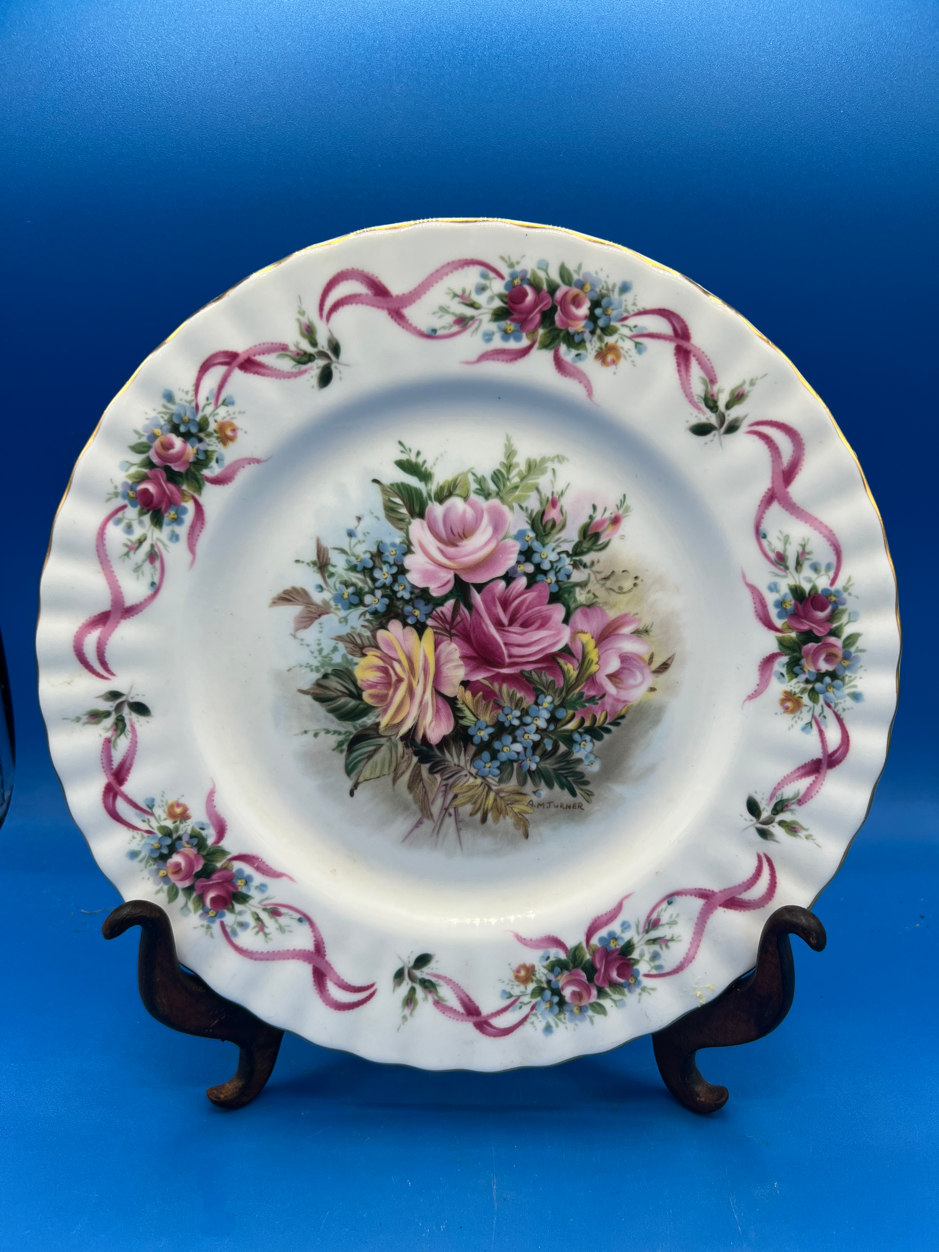 Royal Albert Happy Birthday Plate image 0