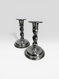 Pair of Heavy Quality Candlesticks image 0