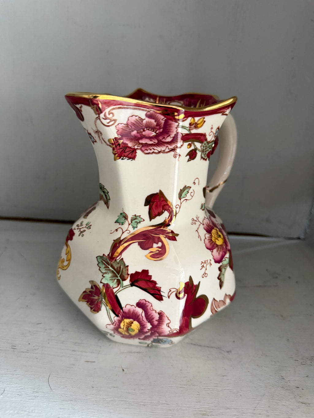 Masons. MANDALAY. Large Pitcher Jug