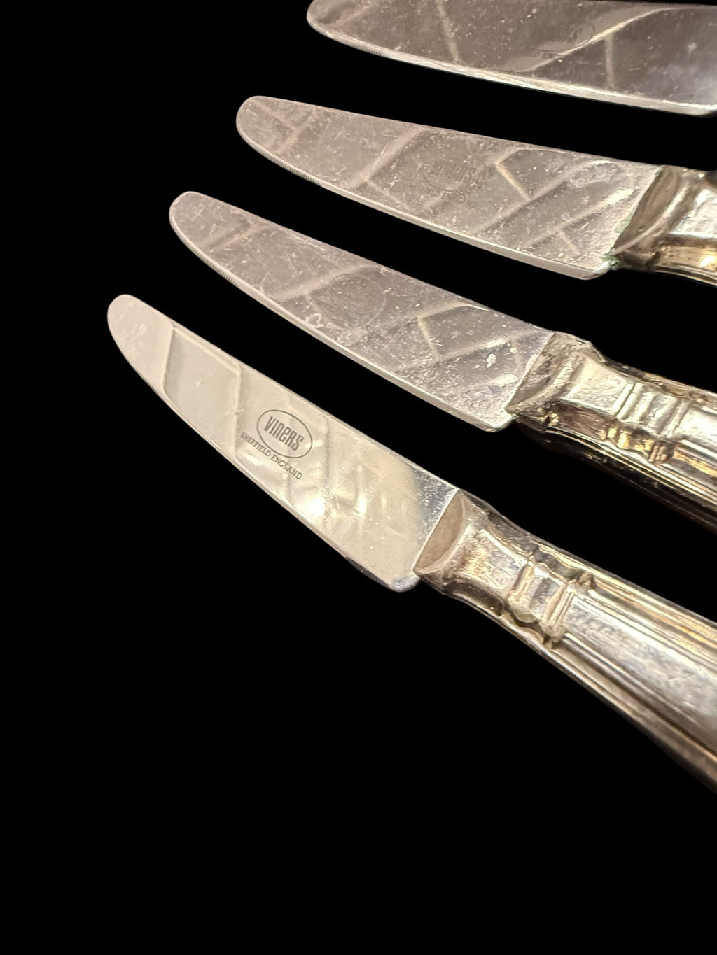 Vintage Cutlery. Set 4 Knives image 6
