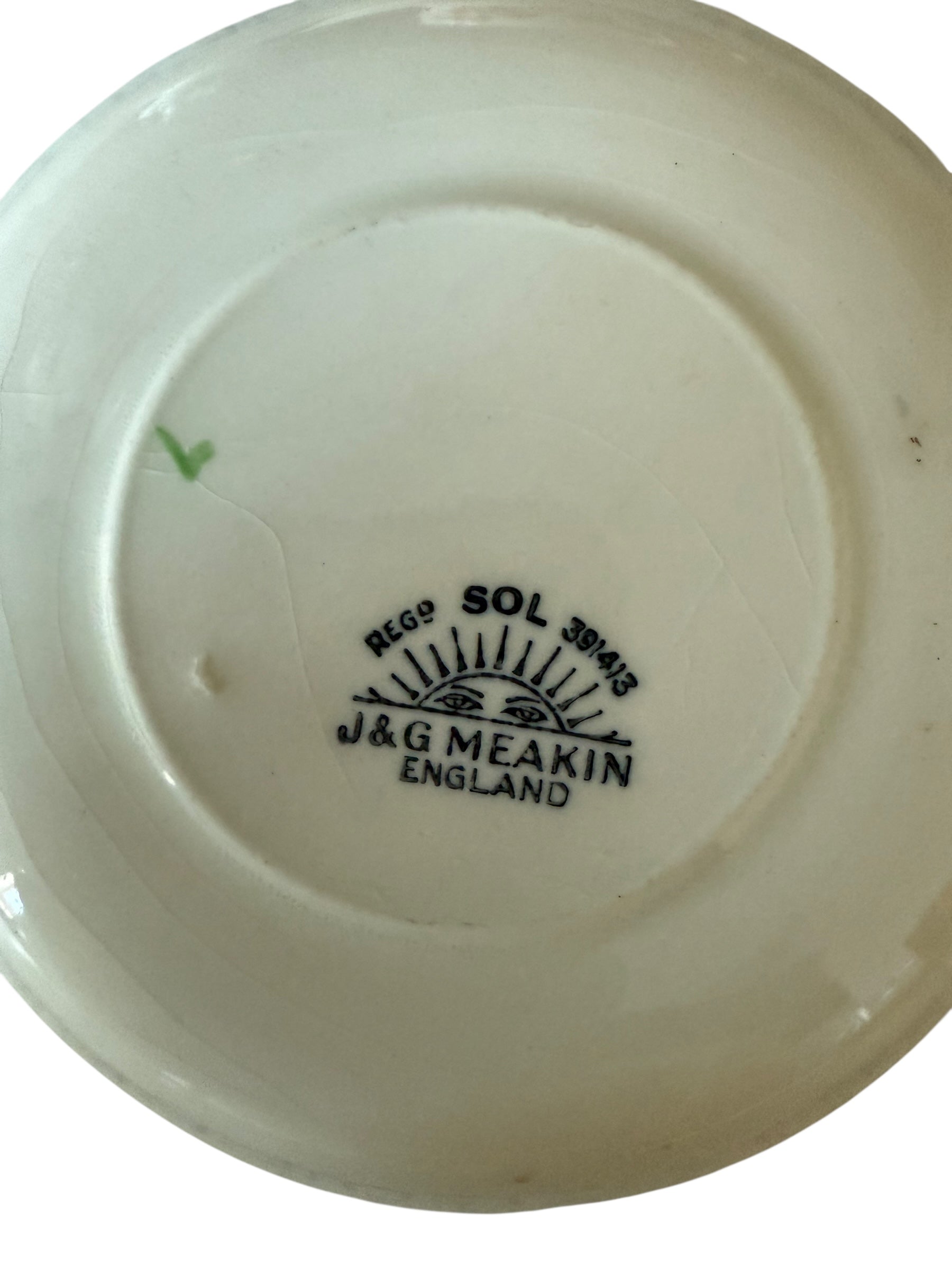 J & G Meakin. Sol. Retro Coffee Cups & Saucers. Espresso image 6