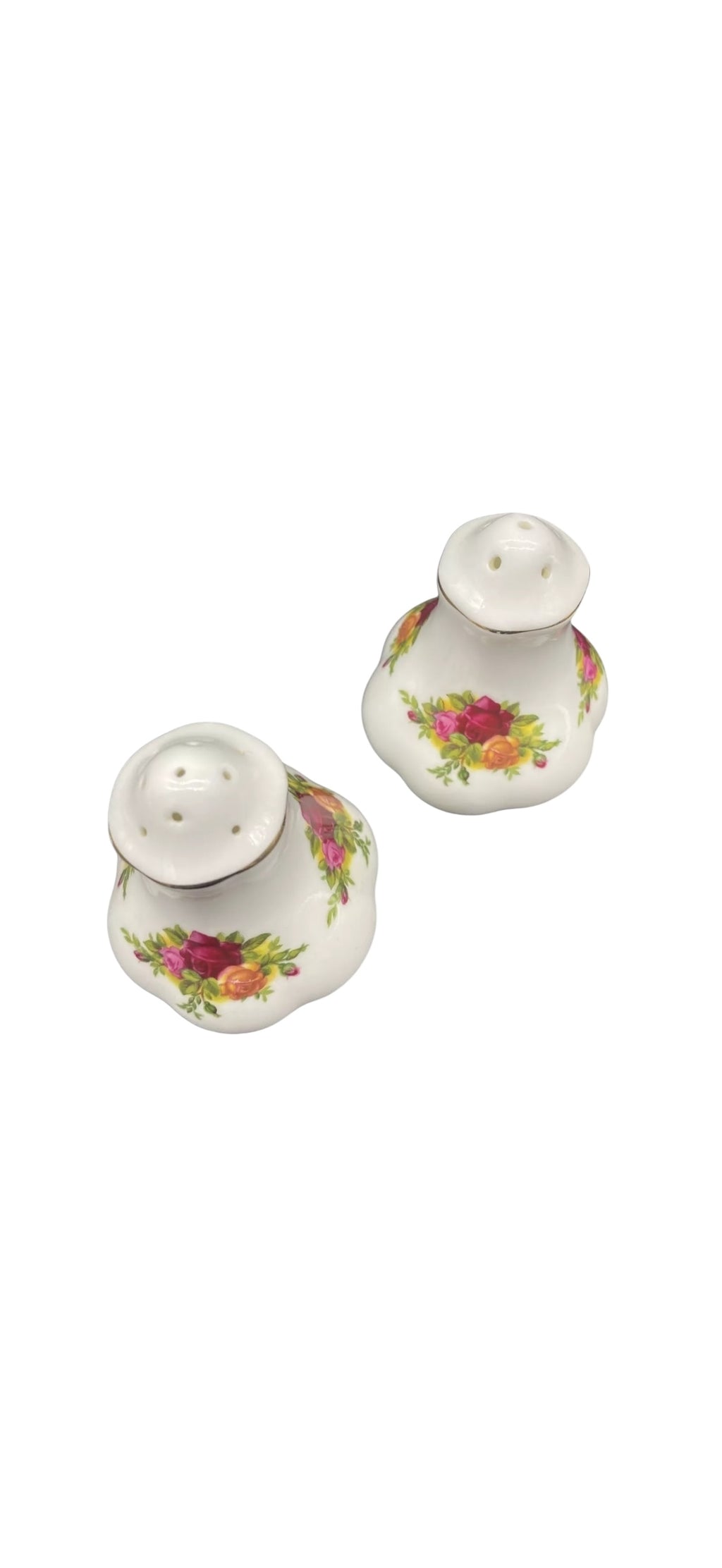 Royal Albert. Old Country Roses. Cruet Salt & Pepper image 3