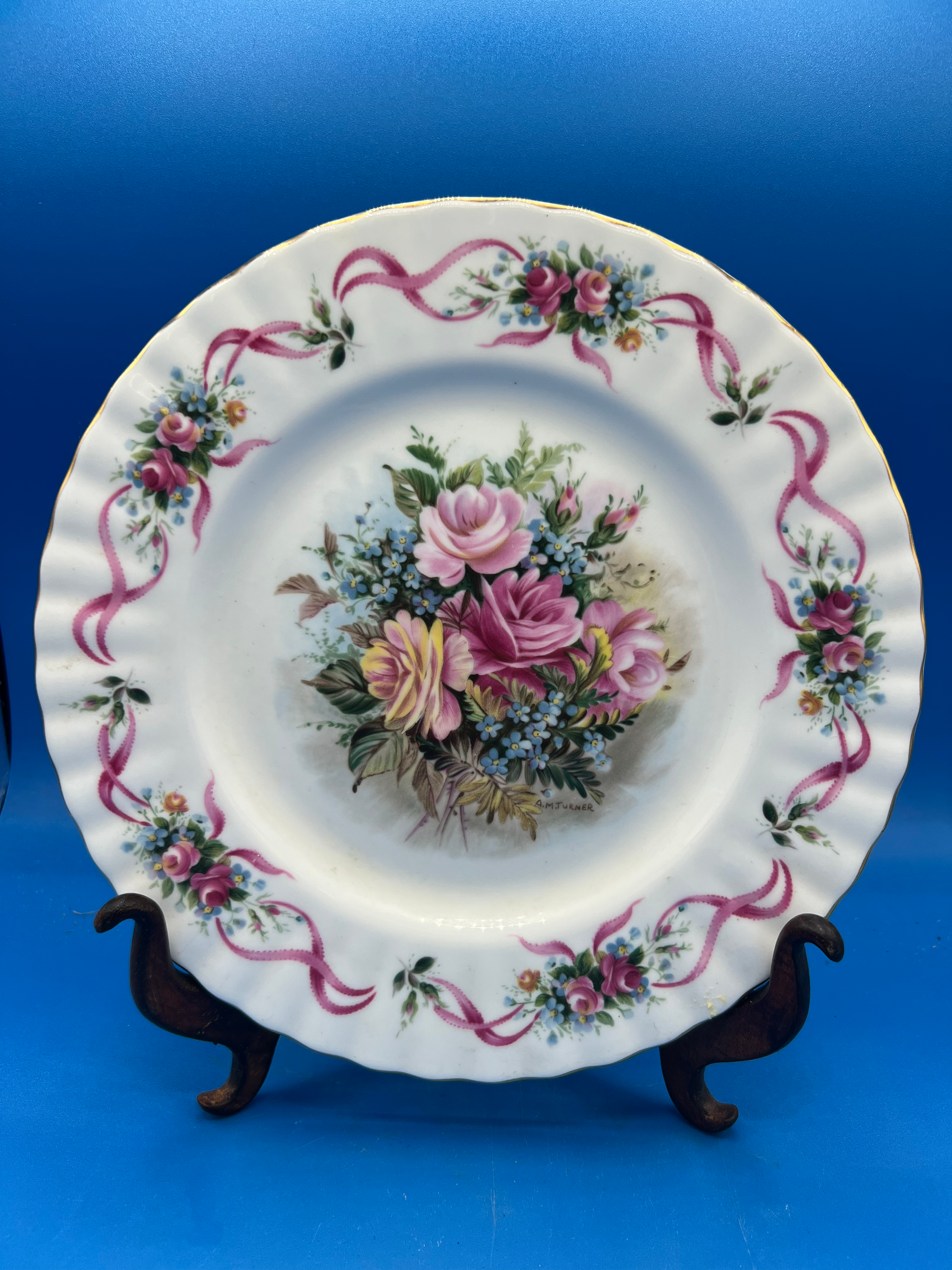Royal Albert Happy Birthday Plate image 2
