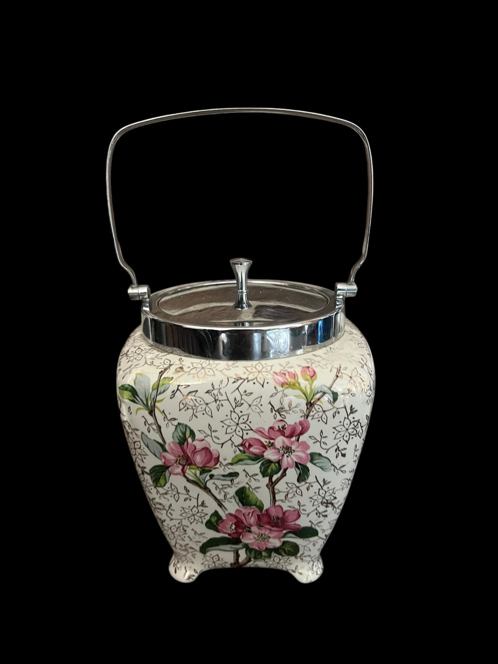 Antique Ceramic Biscuit Barrel image 10