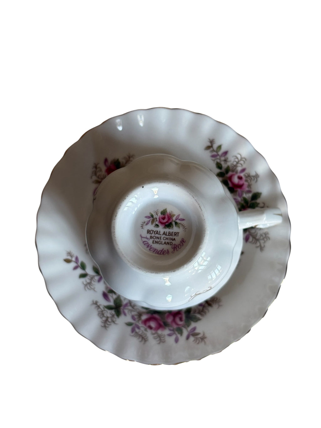 Royal Albert “Lavender Rose” Coffee Cup & Saucer