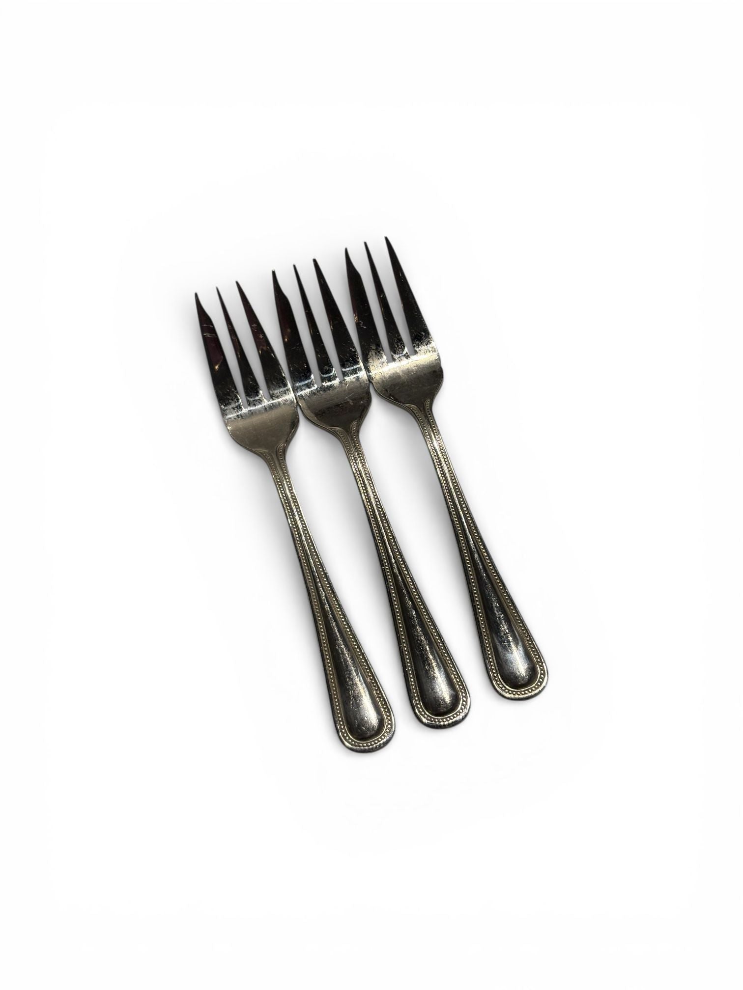 Vintage Cutlery Set of 3 Cake/Pastry Forks image 0