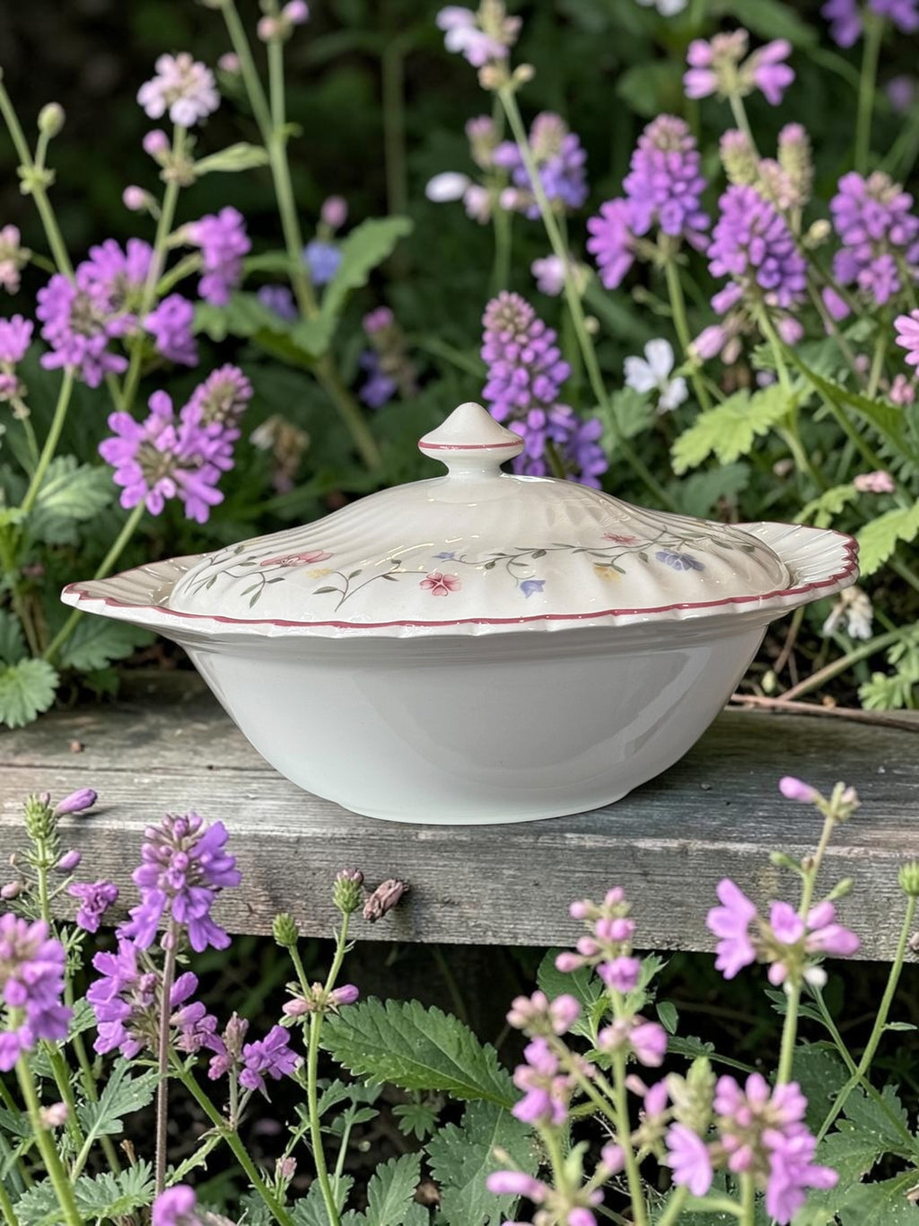 Summer Chintz Johnson Brothers Casserole Dish