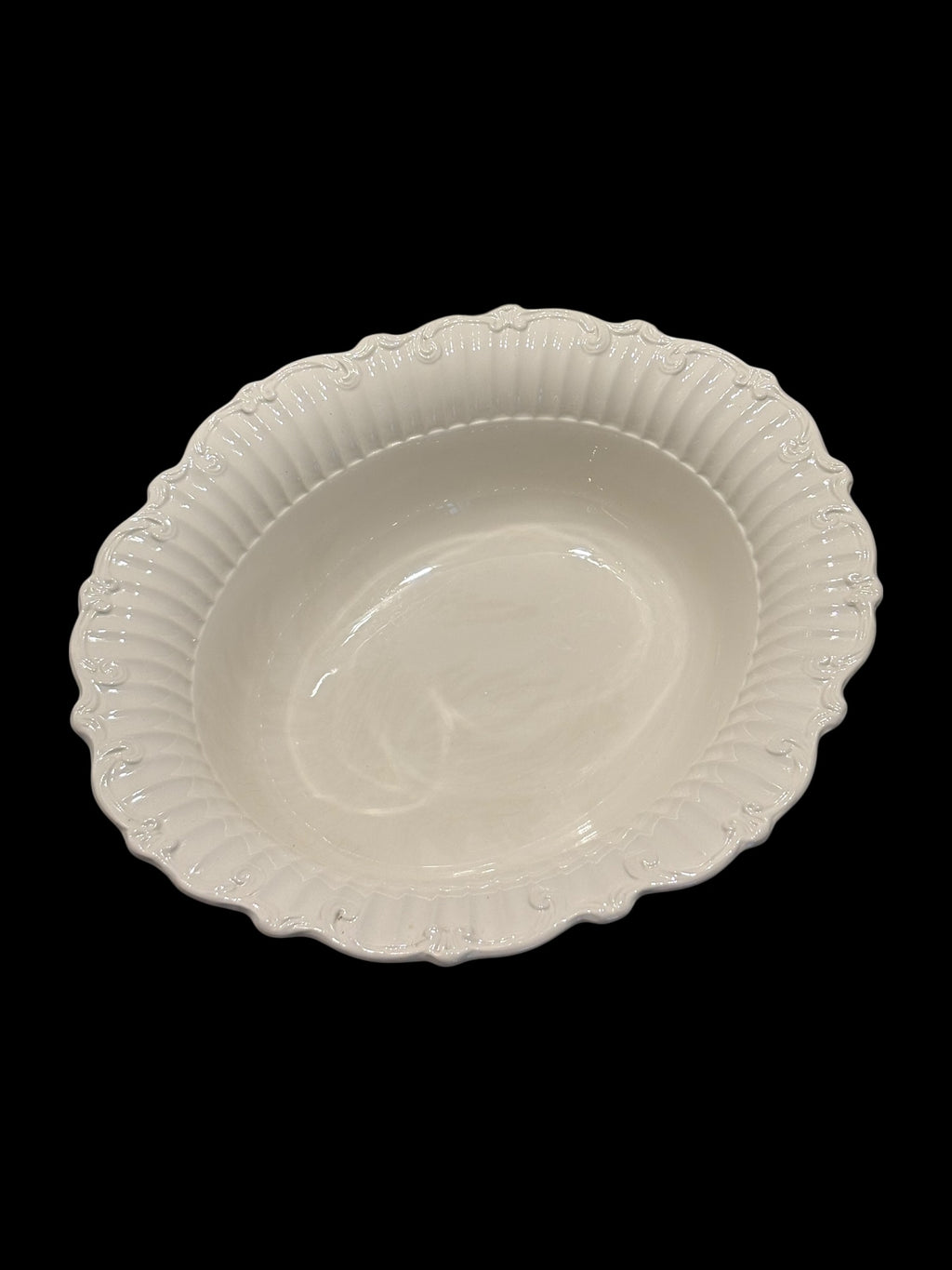 Leeds Creamware Jug & Bowl image 3