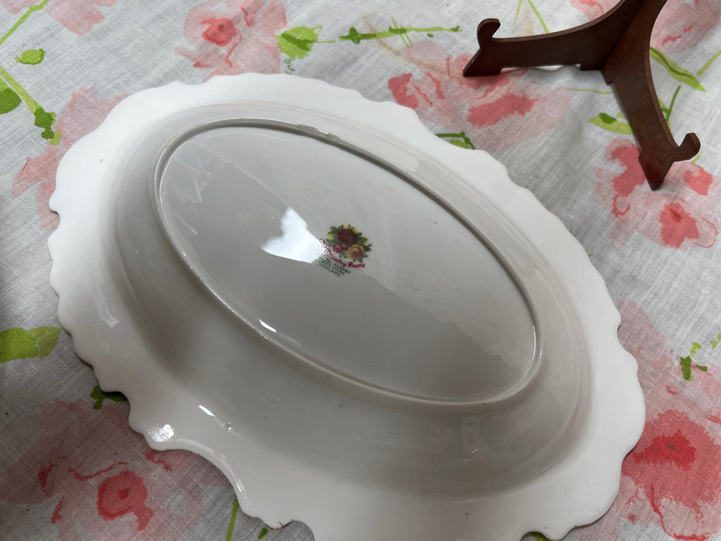Royal Albert Old Country Roses Scalloped Edge Dish image 2
