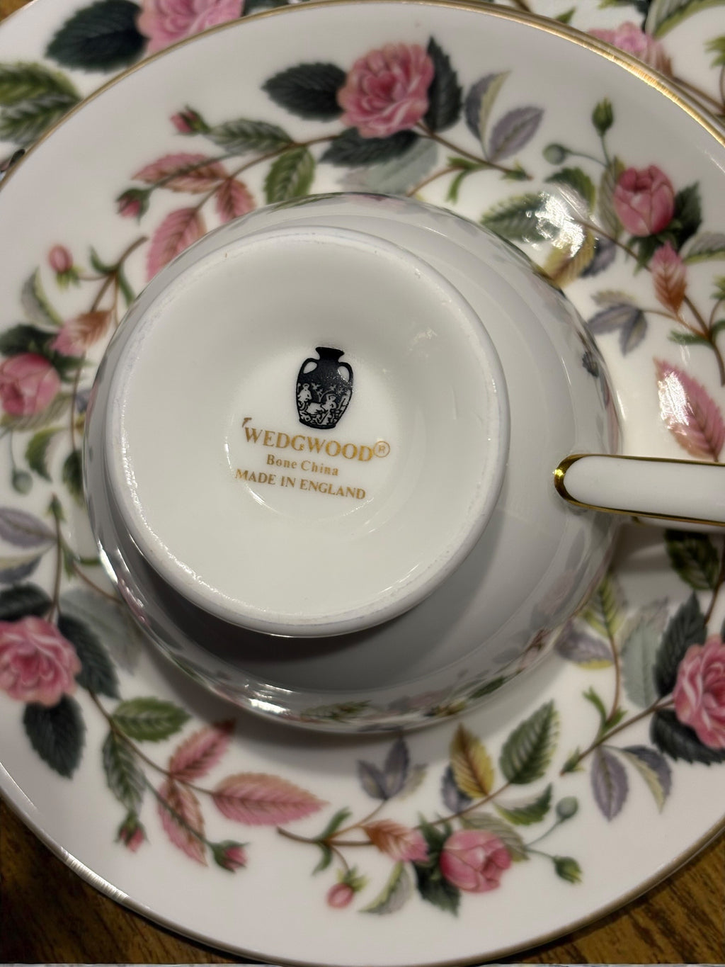 Wedgwood Bone China Hathaway Rose Quartet image 2