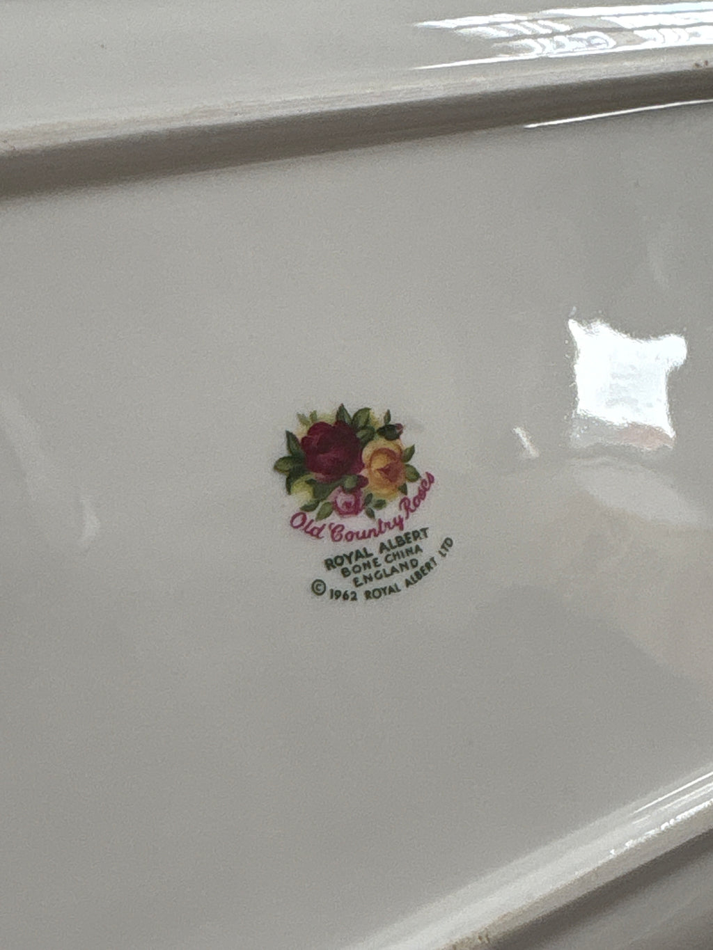 Royal Albert Old Country Roses Sandwich Platter