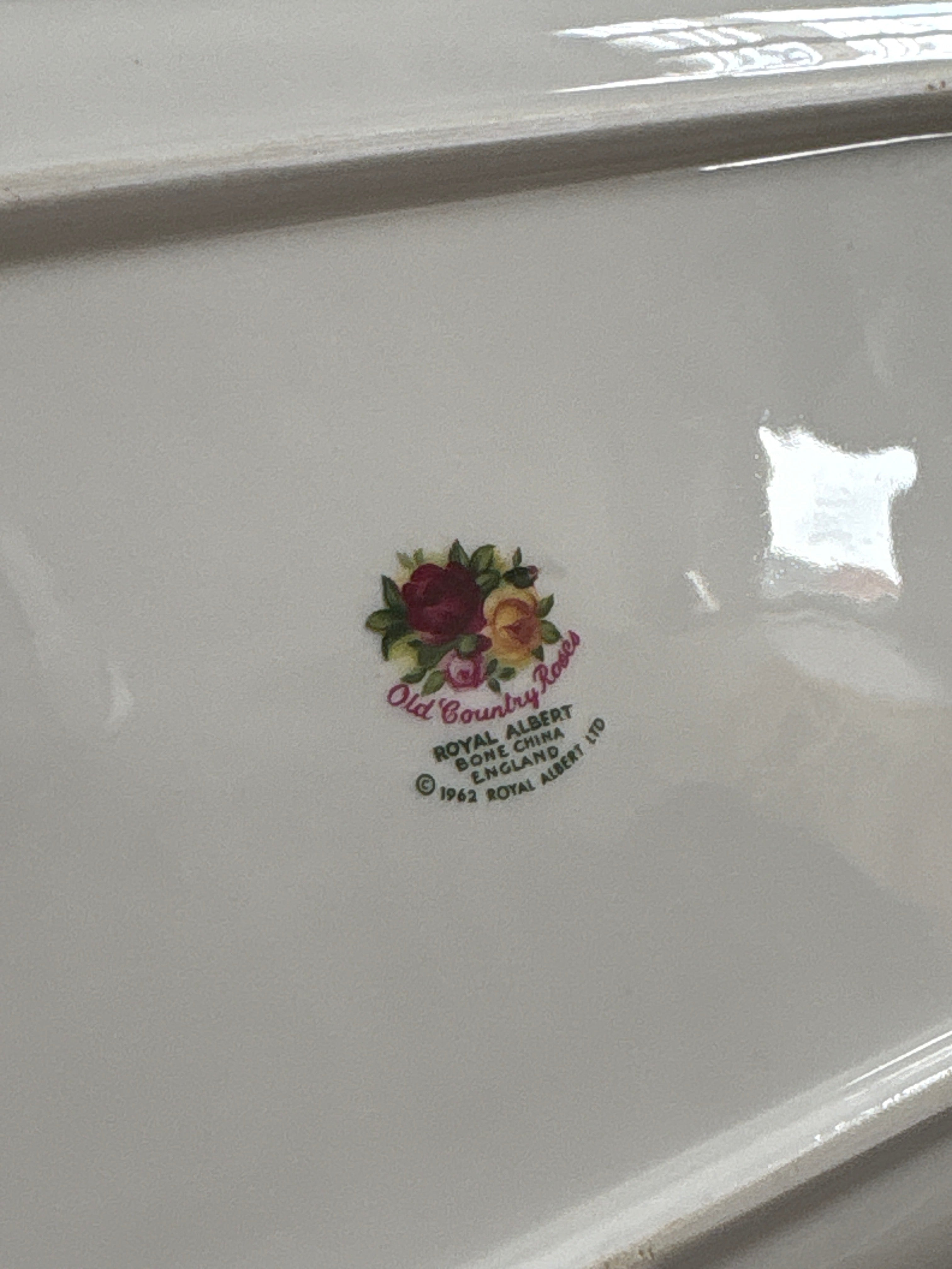 Royal Albert Old Country Roses Sandwich Platter