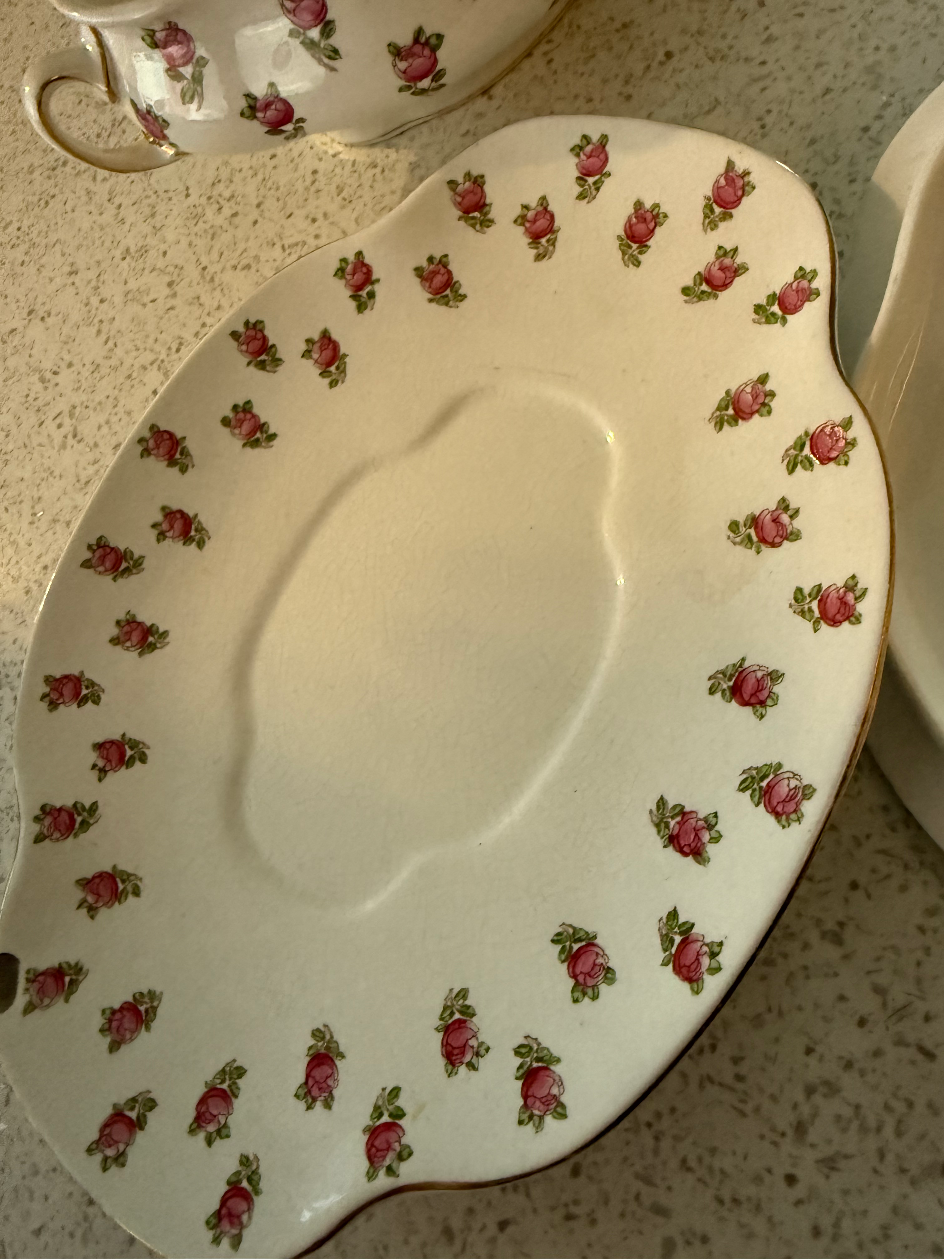 Burslem Antique Tureen Sauce dish with lid image 5
